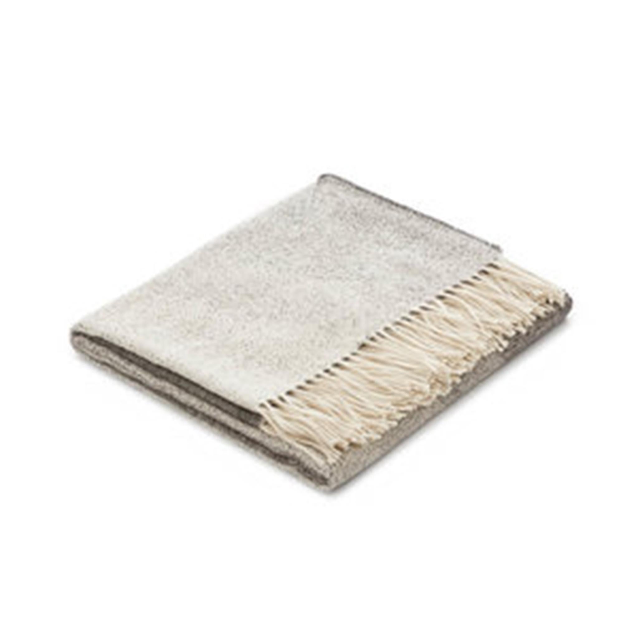 Modern Luft Throw 100% Baby Alpaca by Fells Andes For Sale