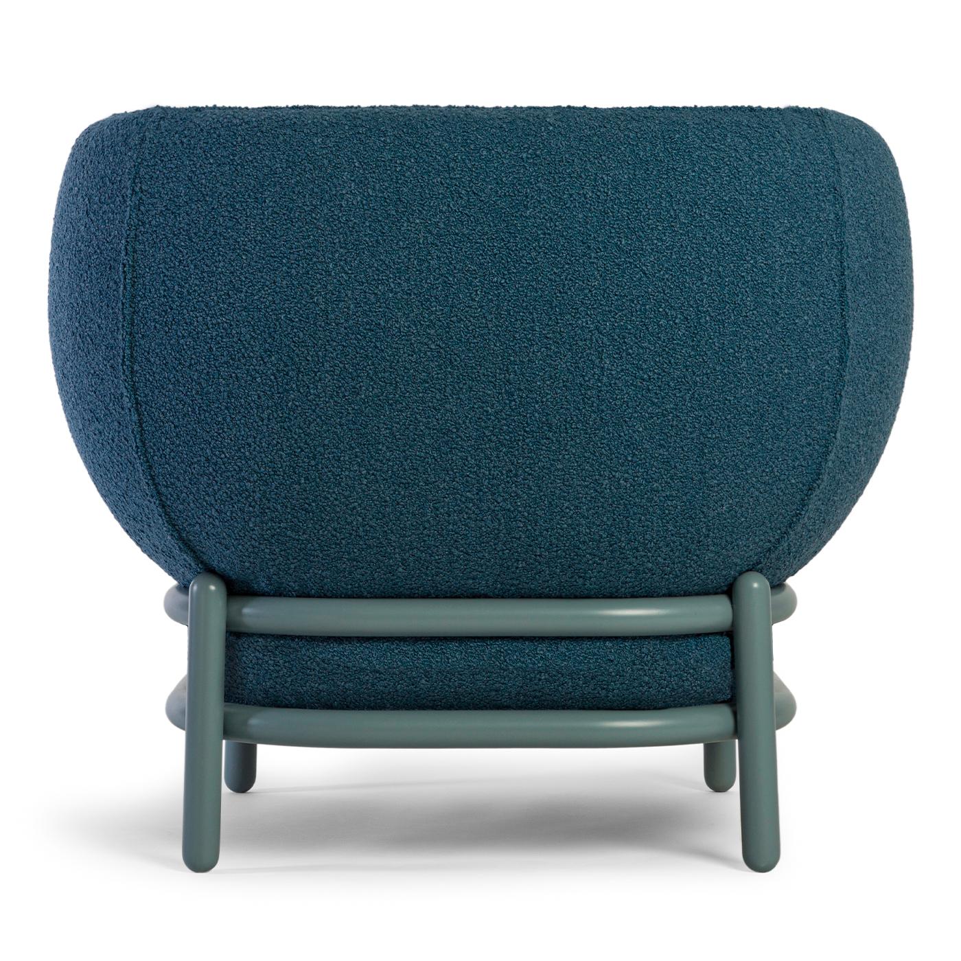 Luftballon Blue Lounge Chair In New Condition For Sale In Milan, IT