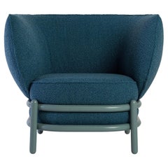Luftballon Blue Lounge Chair