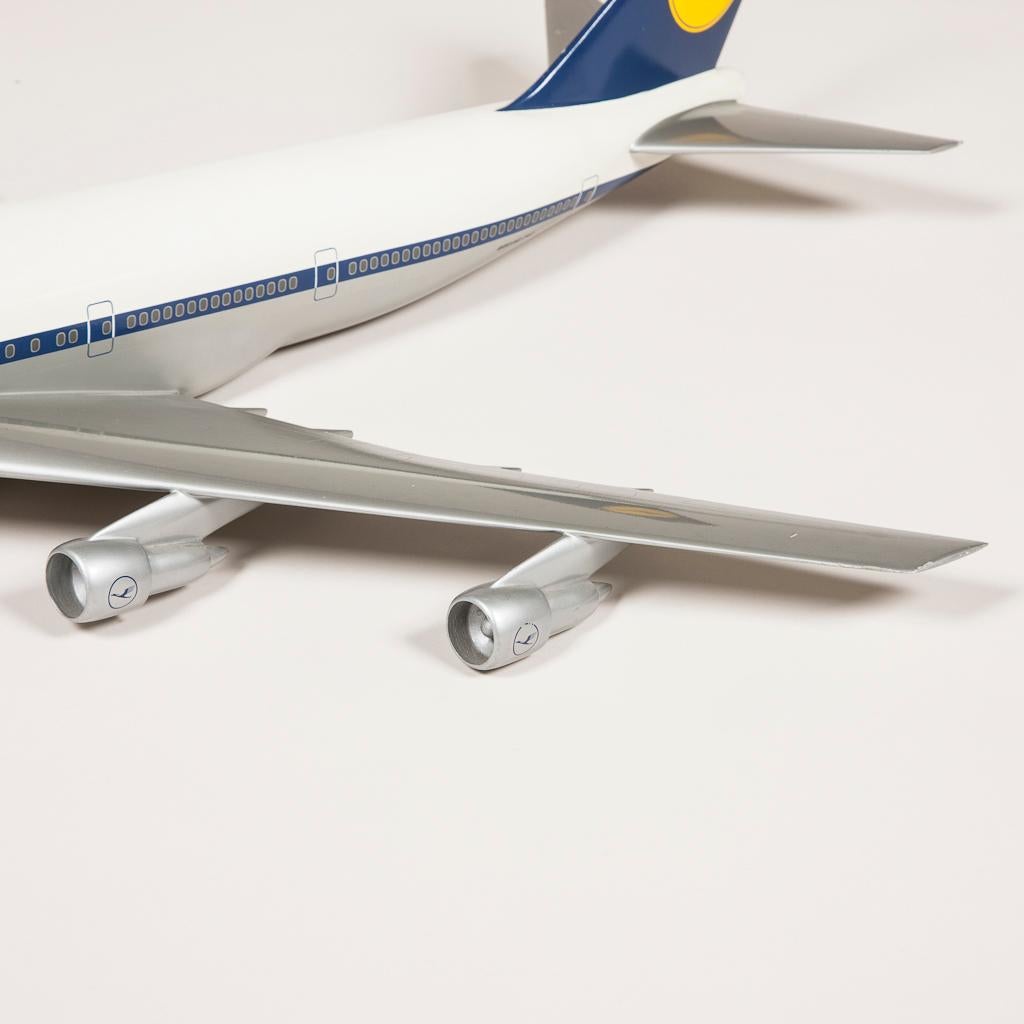 Industriale Modello in scala del Boeing 747 Lufthansa di Verkuyl, Olanda in vendita