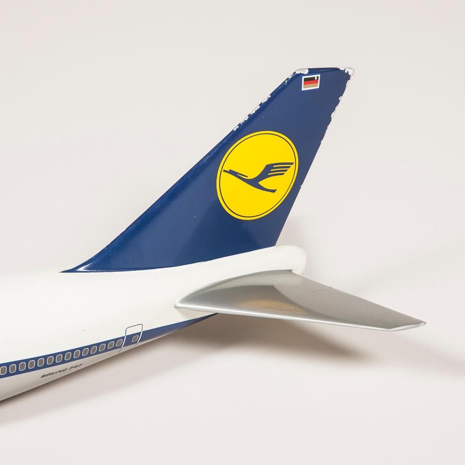 Europeo Modello in scala del Boeing 747 Lufthansa di Verkuyl, Olanda in vendita
