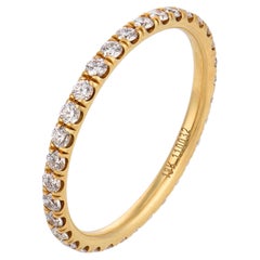 Lugano Diamant 18k Gelbgold Ewigkeitsring