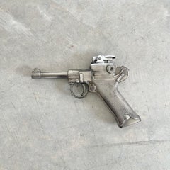 Luger Gun Table Lighter, 1970s Japan