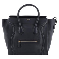 Used Luggage Bag Smooth Leather Mini