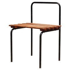 Vintage Luggage Rack or Stool from Les Arcs