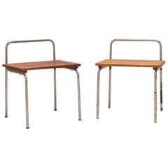 Vintage Luggage Rack or Stool from Les Arcs, 1960s