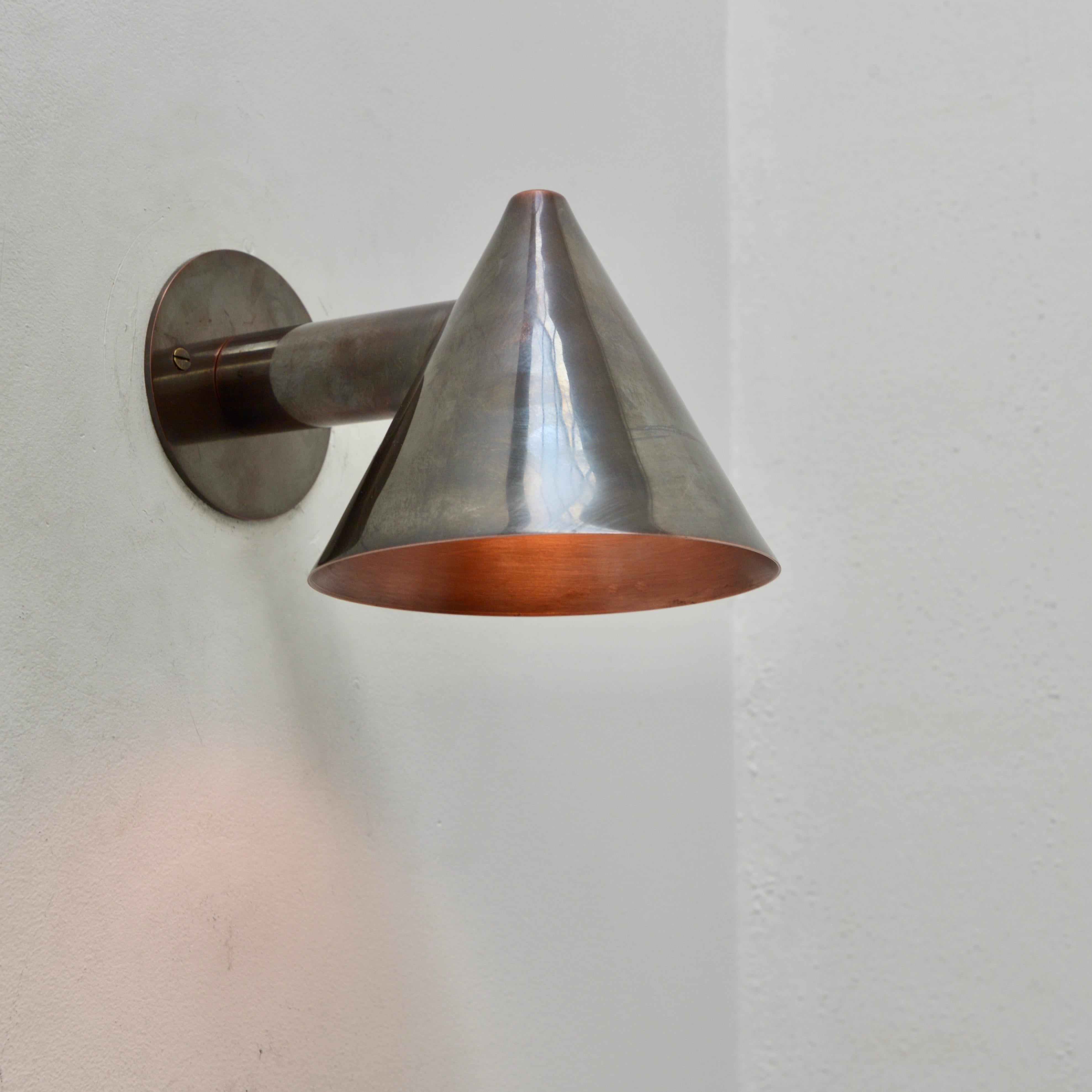 Contemporary LUhans Indoor Outdoor Sconce 'Pat Cop' For Sale