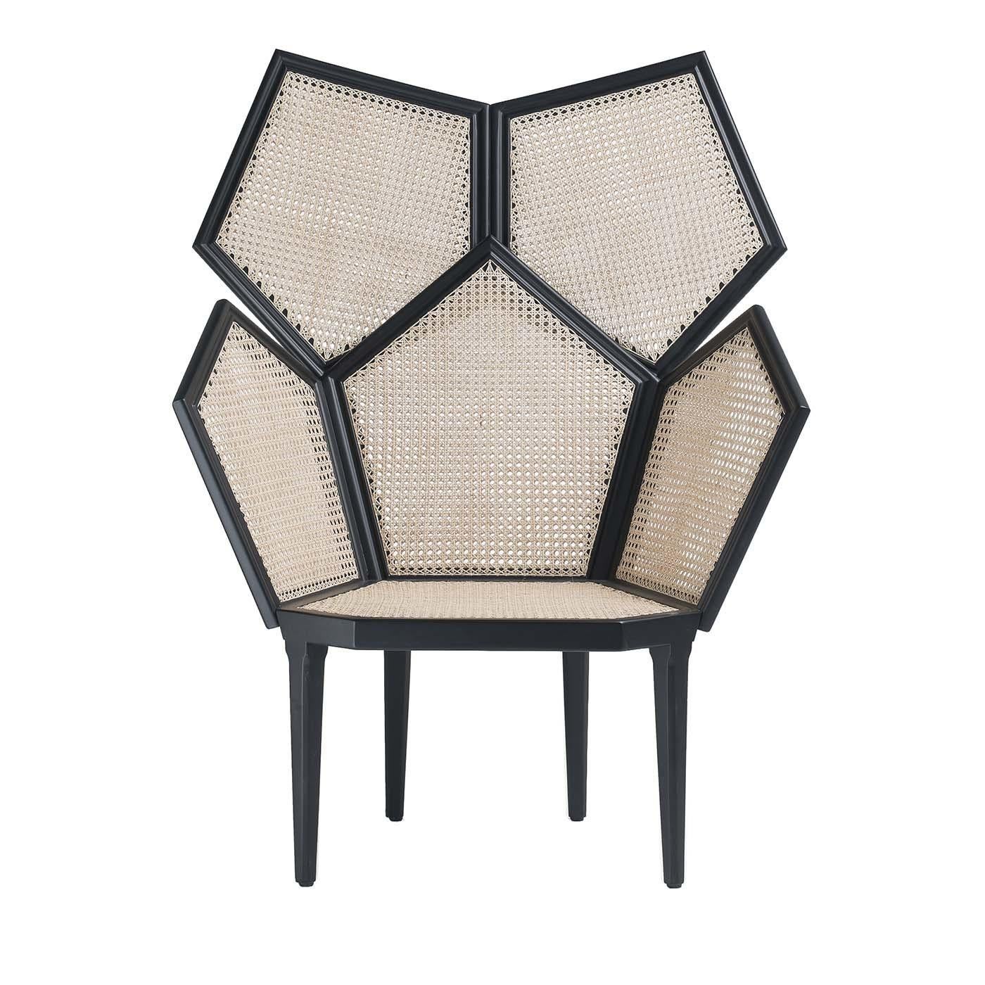 Italian Lui 5/A White Armchair by Philippe Bestenheider For Sale