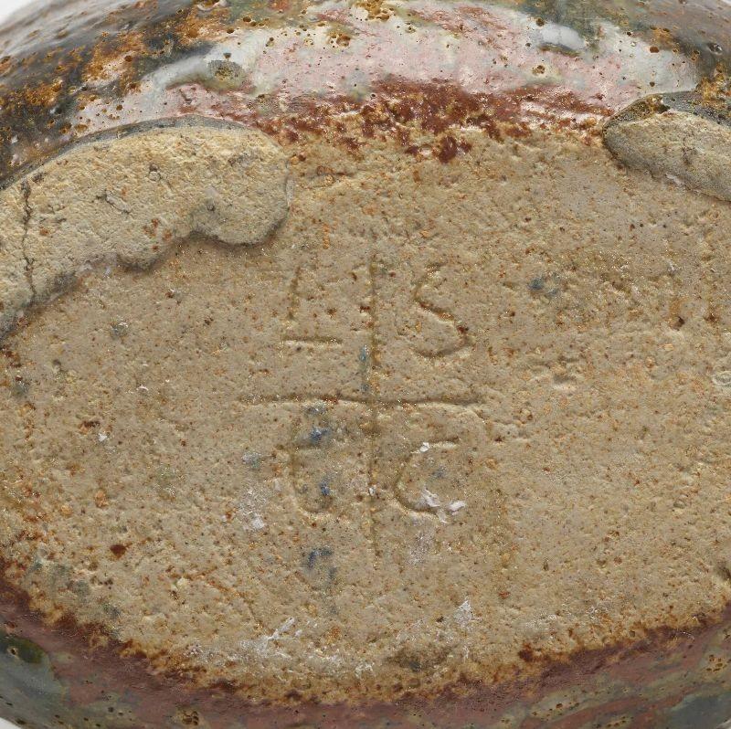 Luigi e Sophie De Lerma, Vaso in gres organico italiano della metà del secolo scorso In condizioni buone in vendita a Manhasset, NY