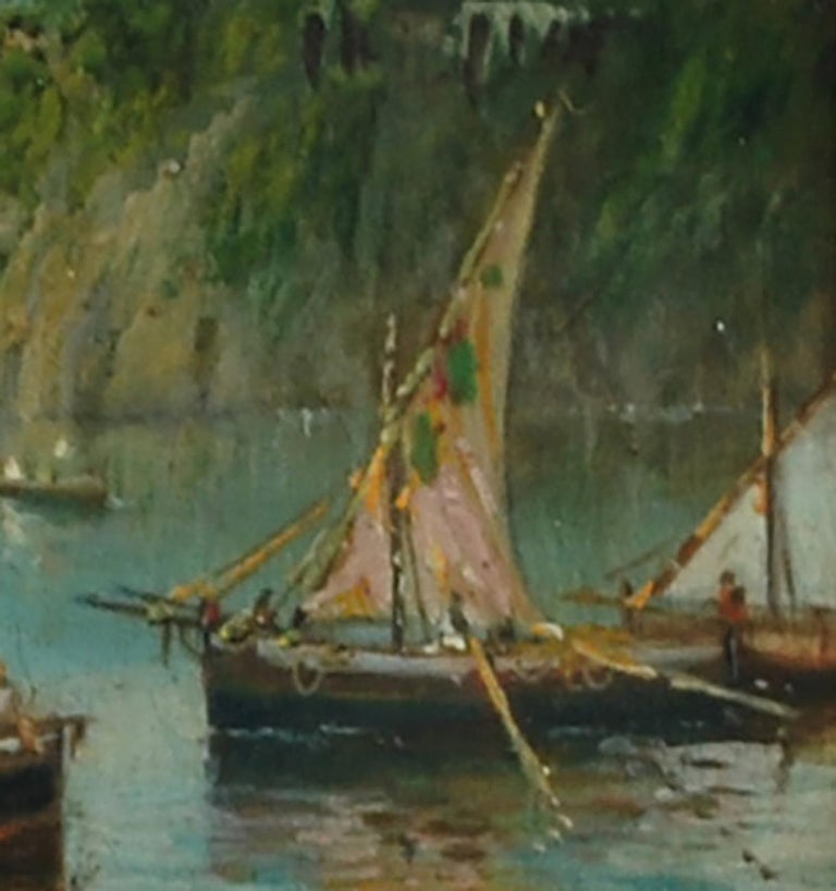 Luigi Basile MARINE Luigi Basile Italian landscape oil on board