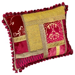 Luigi Bevilacqua Soprarizzo Silk Velvet Pillow