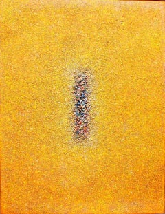 Centrality - Original Oil on Canvas by Luigi Boille - 1983