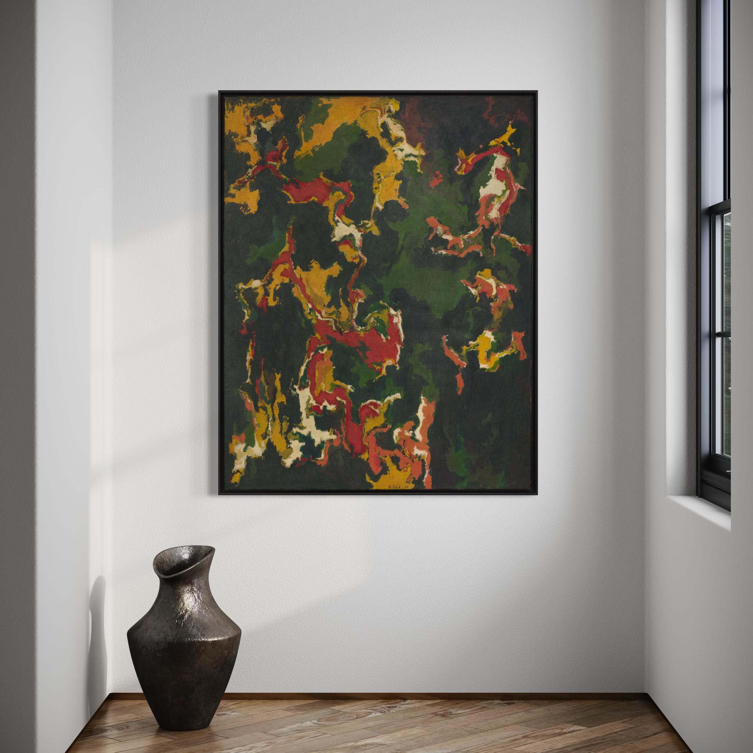 Estructura de inserción - Painting de Luigi Boille