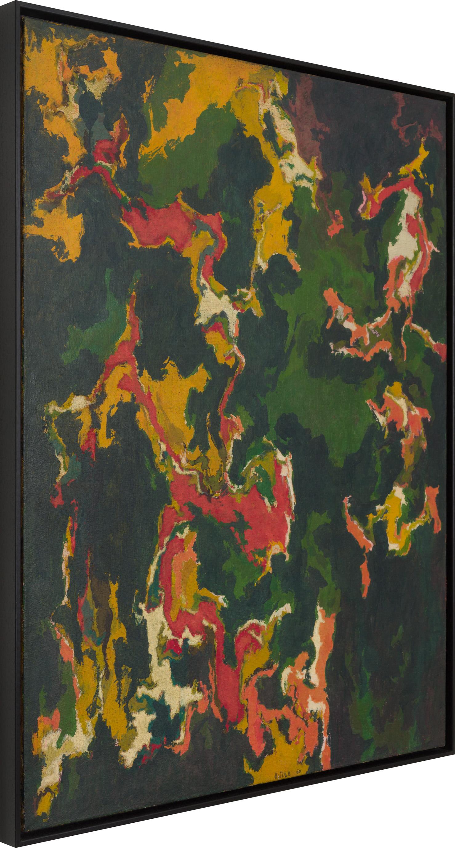 Estructura de inserción - Painting Abstracto de Luigi Boille