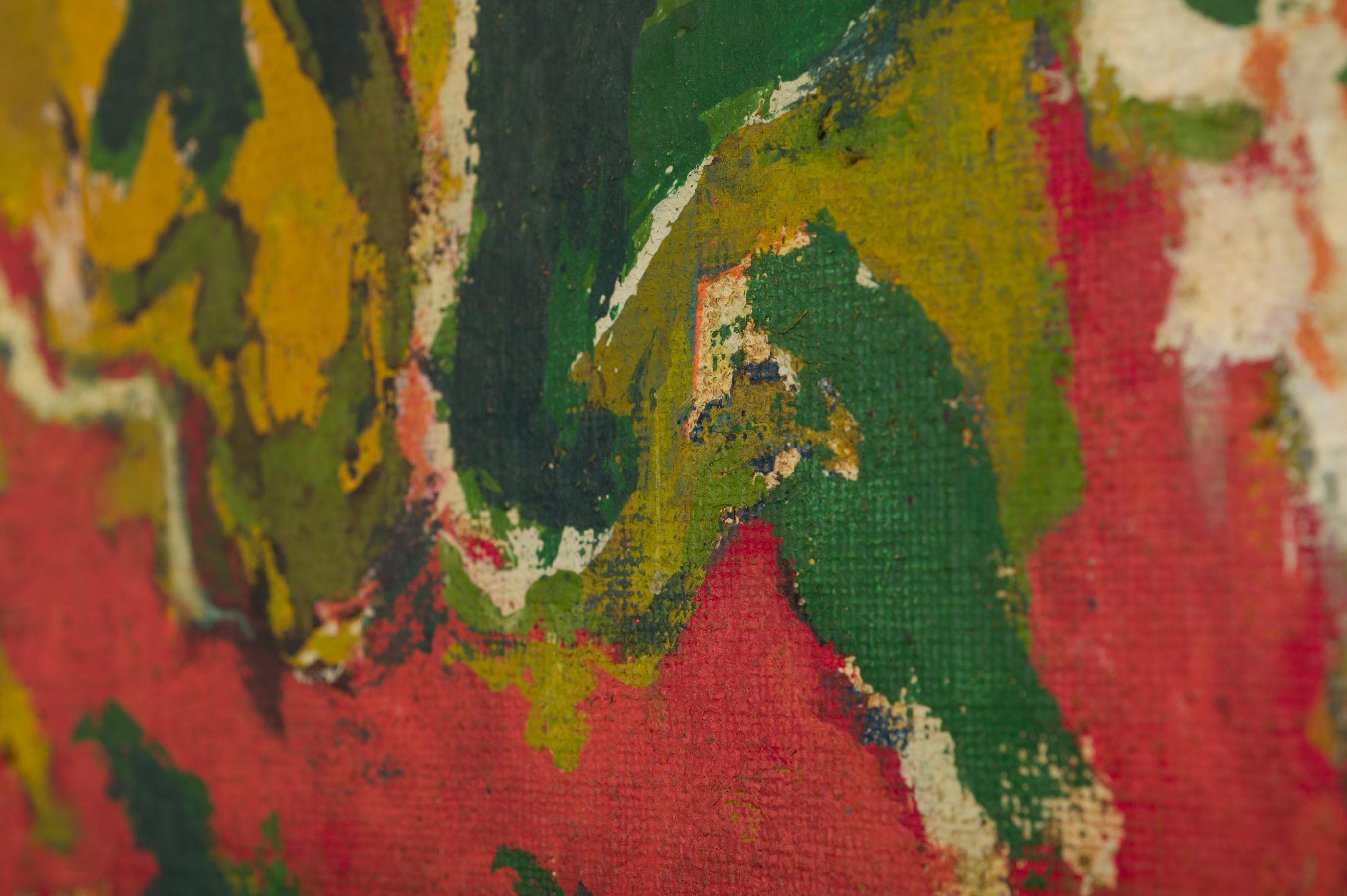 Estructura de inserción - Abstract Painting Negro de Luigi Boille