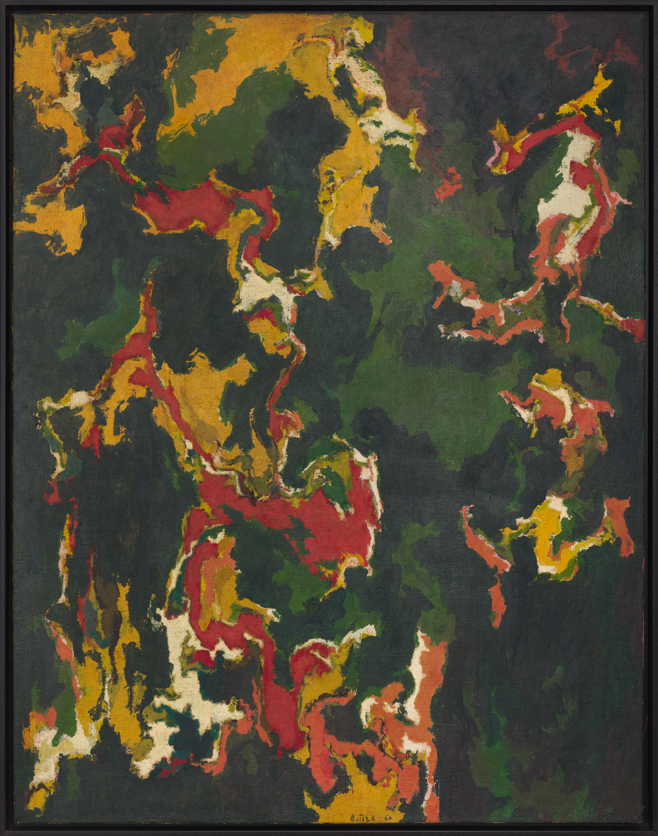 Abstract Painting de Luigi Boille - Estructura de inserción