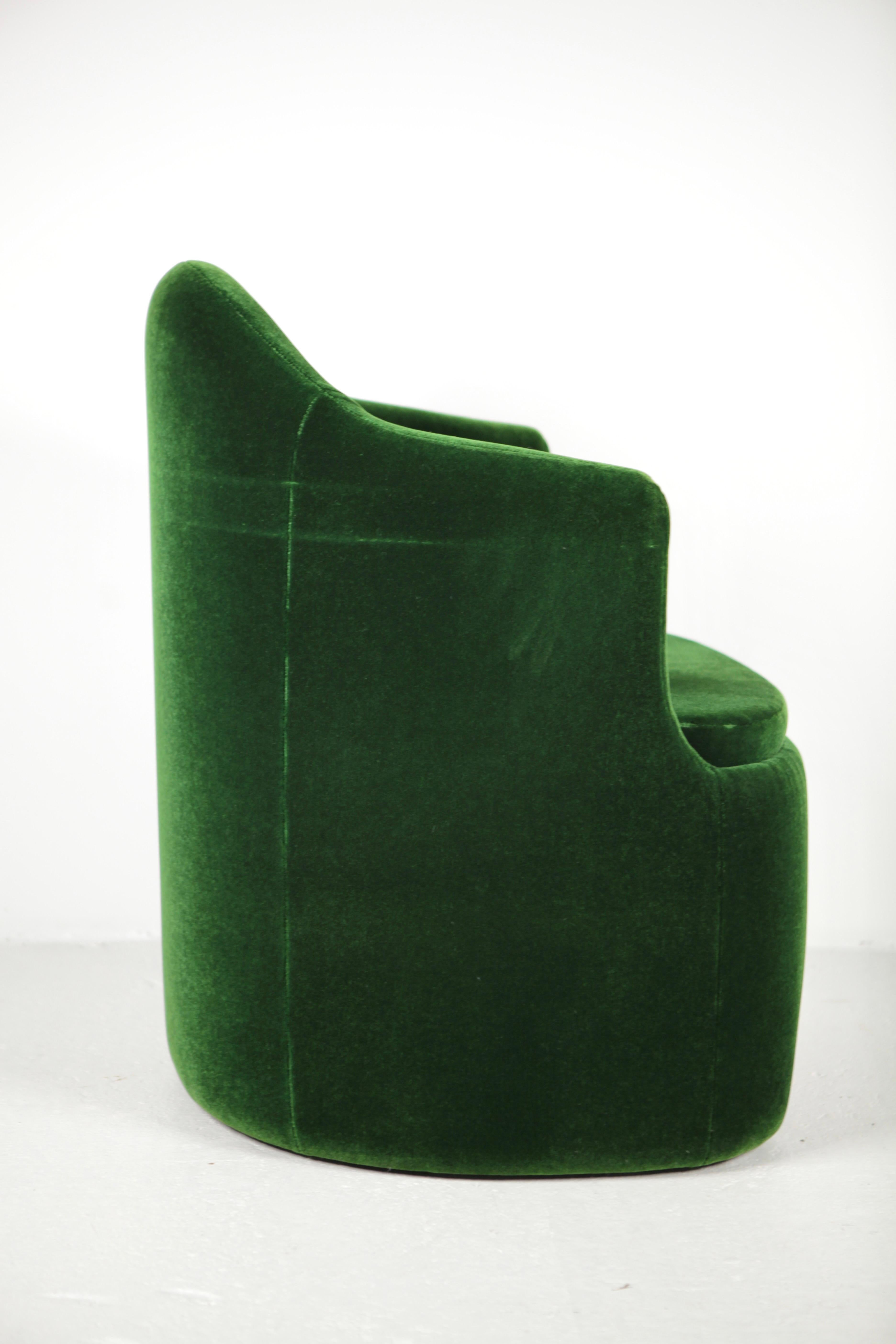 Late 20th Century Luigi Caccia Dominioni, A Rare Large Studio Chair for Azucena.
