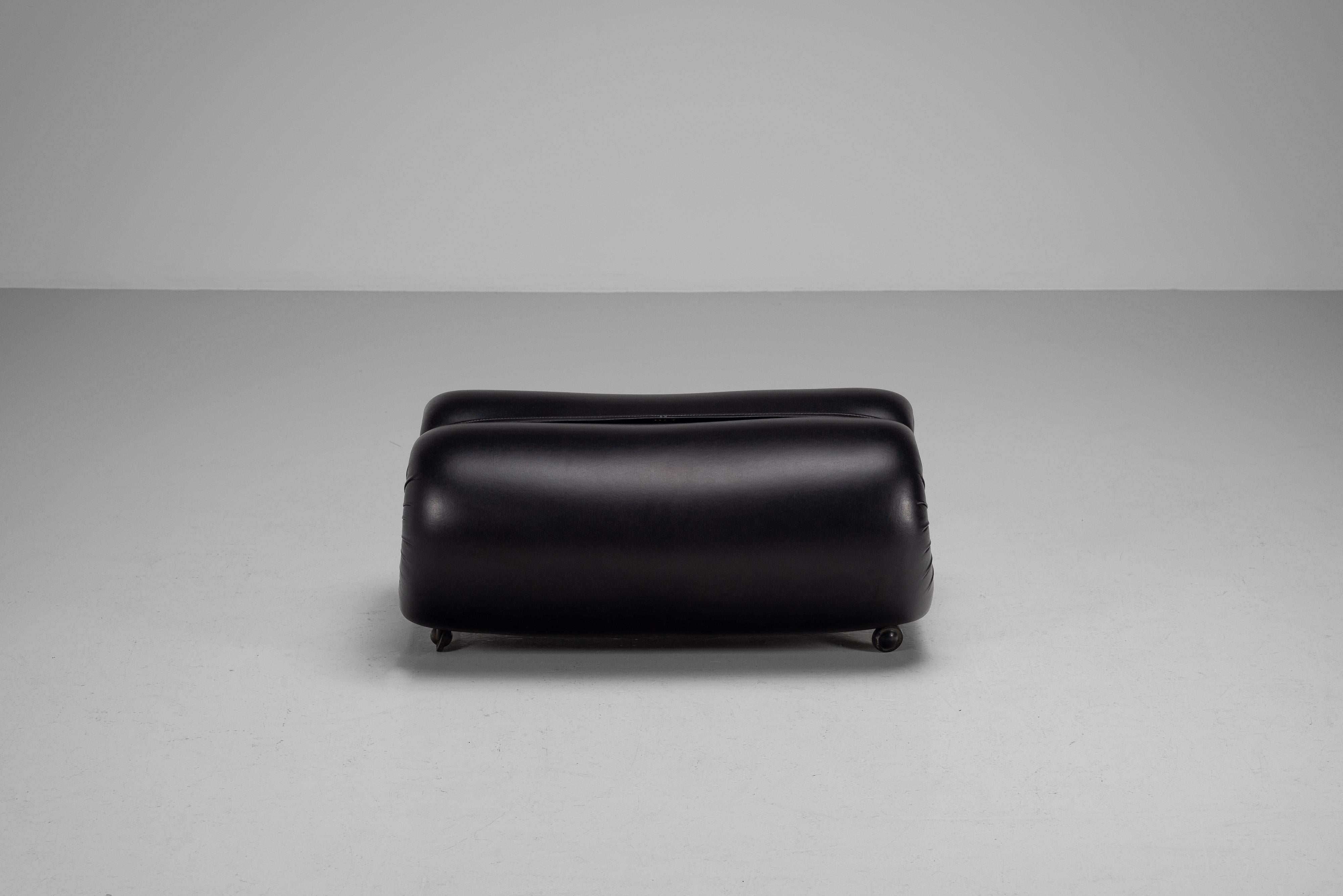 Mid-Century Modern Luigi Caccia Dominioni Tabouret Azucena Italie 1962 en vente