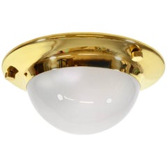 Luigi Caccia Dominioni Azucena Lsp6 "Tommy" Ceiling or Wall Brass Lamp
