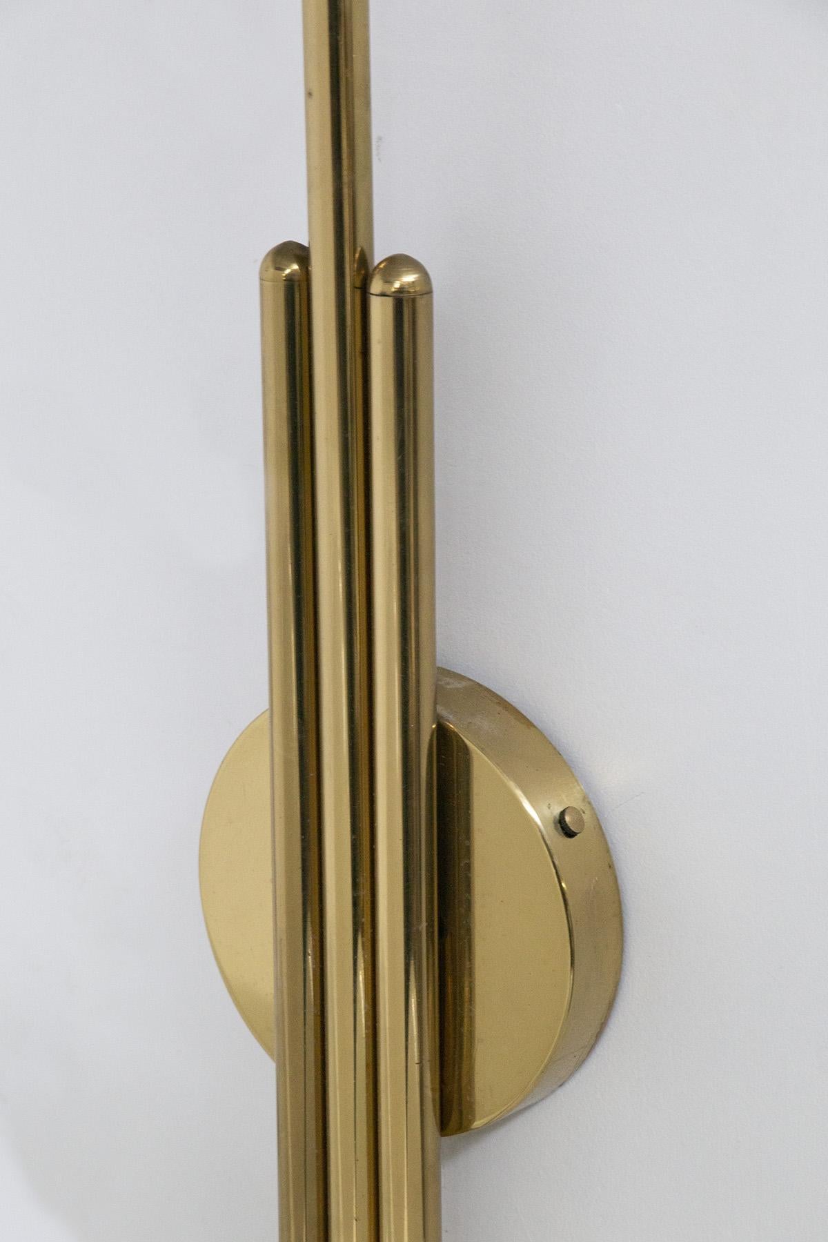 Mid-20th Century Luigi Caccia Dominioni Brass Applique for Azucena For Sale