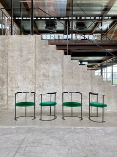 Chaises "Catilina" de Luigi Caccia Dominioni pour Azucena:: 1958:: ensemble de 4 pièces