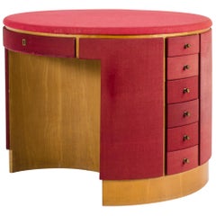 Luigi Caccia Dominioni, Center Table, Textile and Wood, circa 1960, Italy