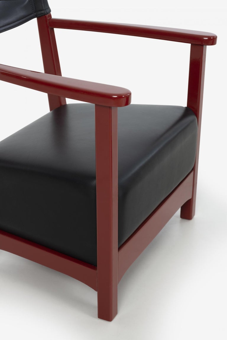 Luigi Caccia Dominioni Chinotto Azucena Easy Lounge Chairs For Sale 2