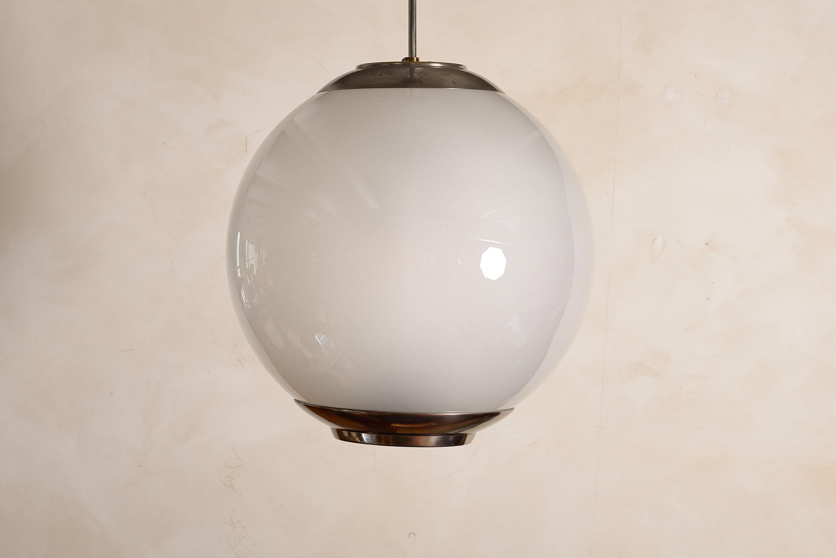 Italiano Luigi Caccia Dominioni Ciondolo cromato in vendita