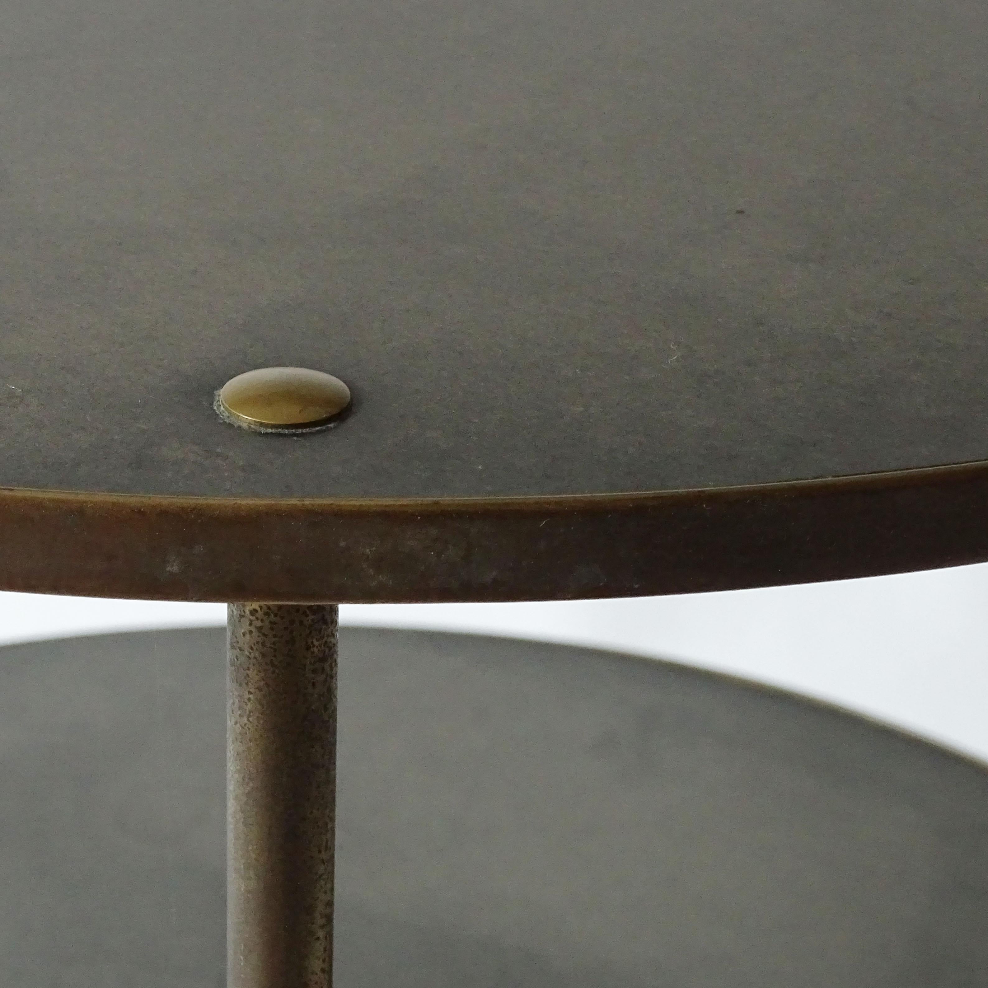 Luigi Caccia Dominioni Early T6 Two-Tier Side Table for Azucena 1950s
