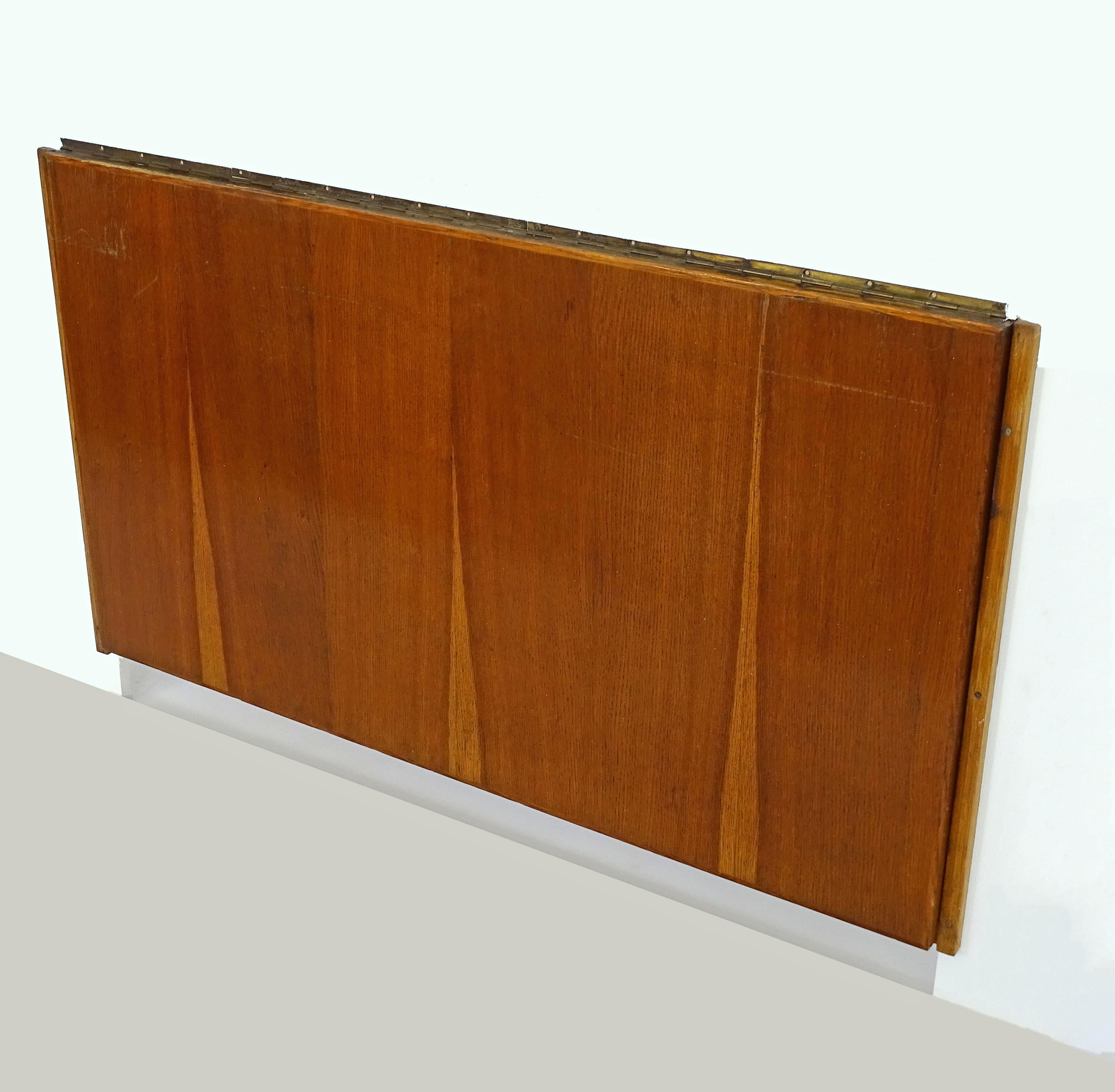 Italian Luigi Caccia Dominioni Folding Desk for Villa Mazzotti, Italy 1946 For Sale