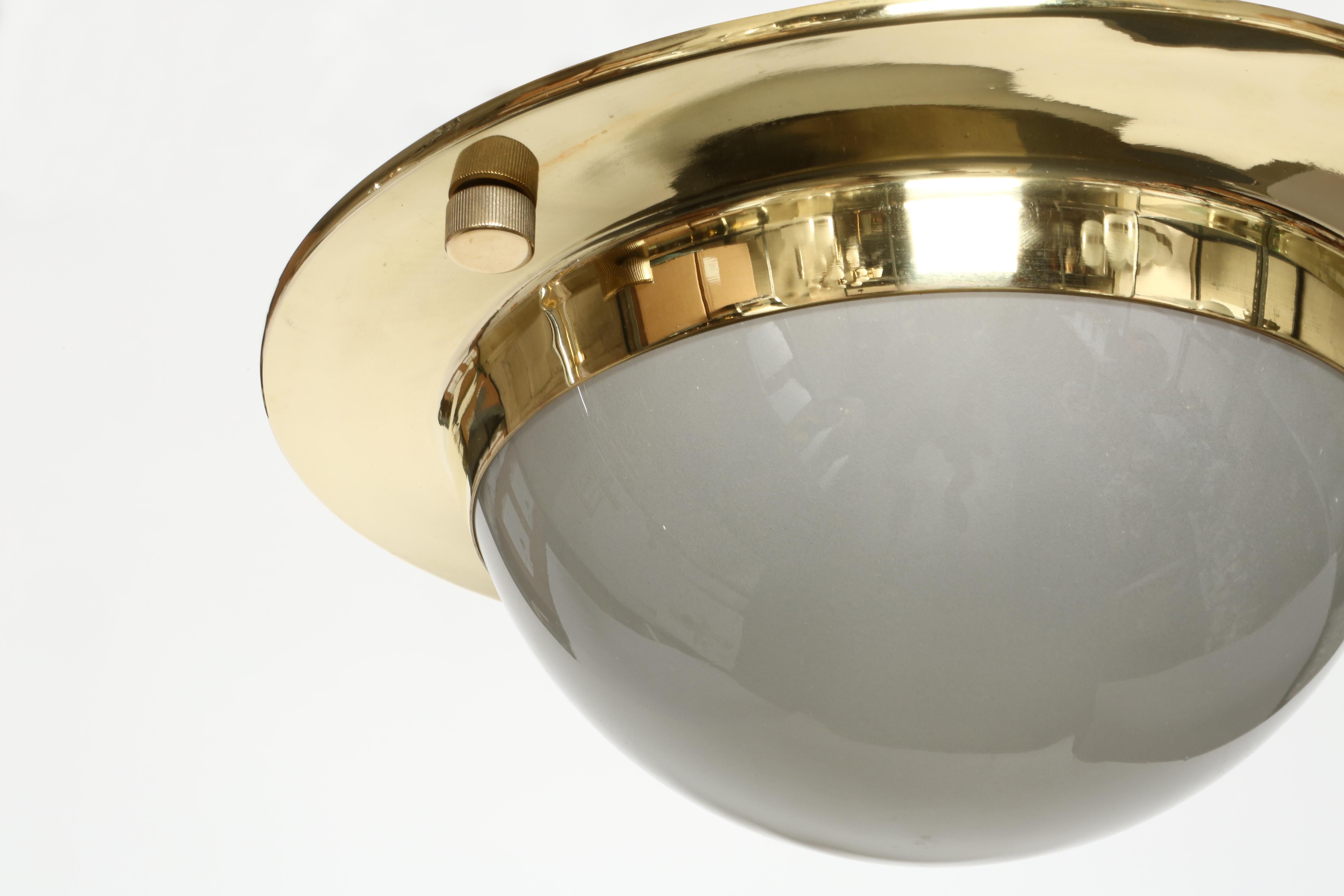 Luigi Caccia Dominioni for Azucena ceiling light Tommy model LSp6 In Good Condition In Brooklyn, NY