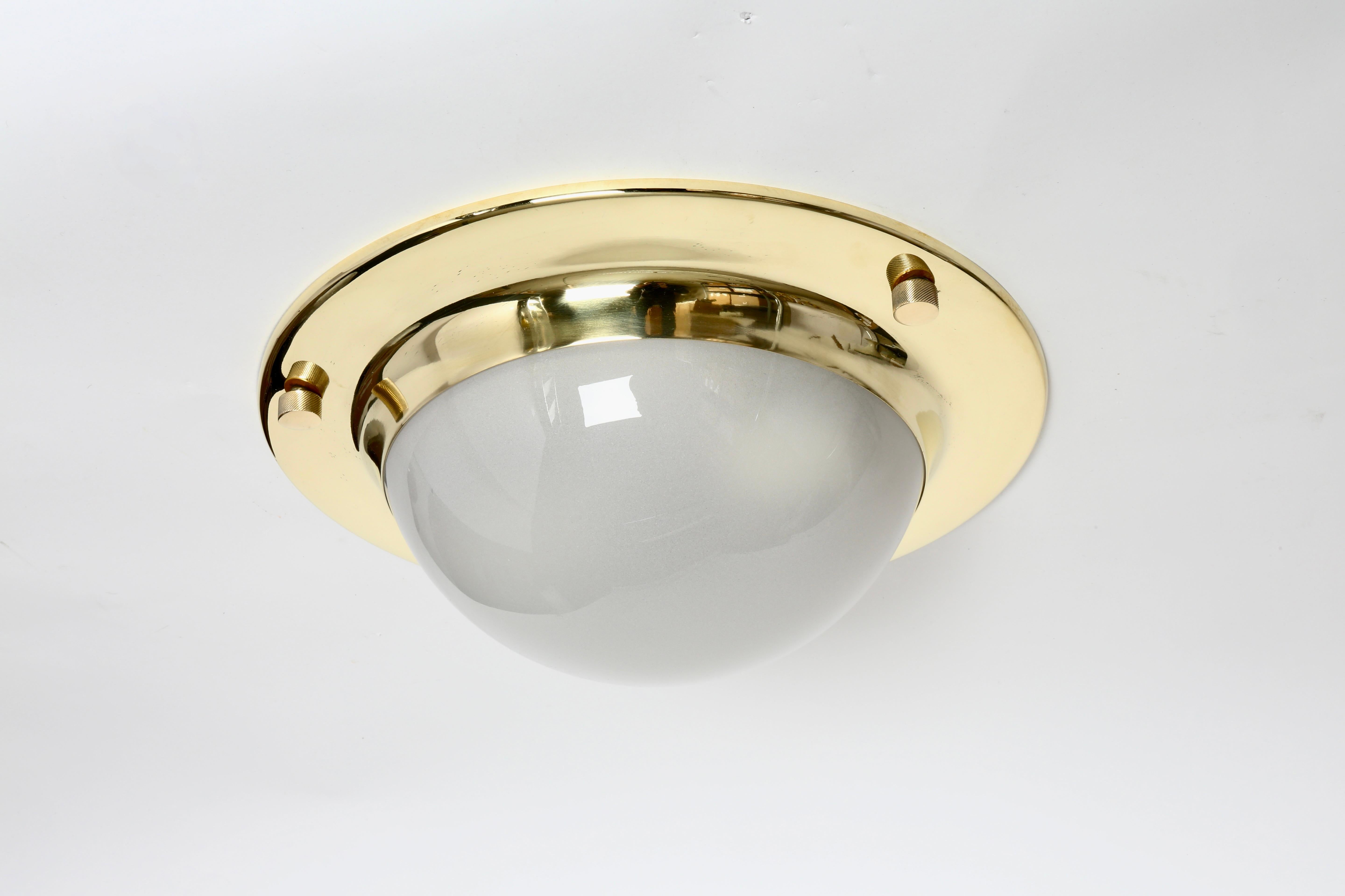 Luigi Caccia Dominioni for Azucena ceiling or wall  flush mount light 