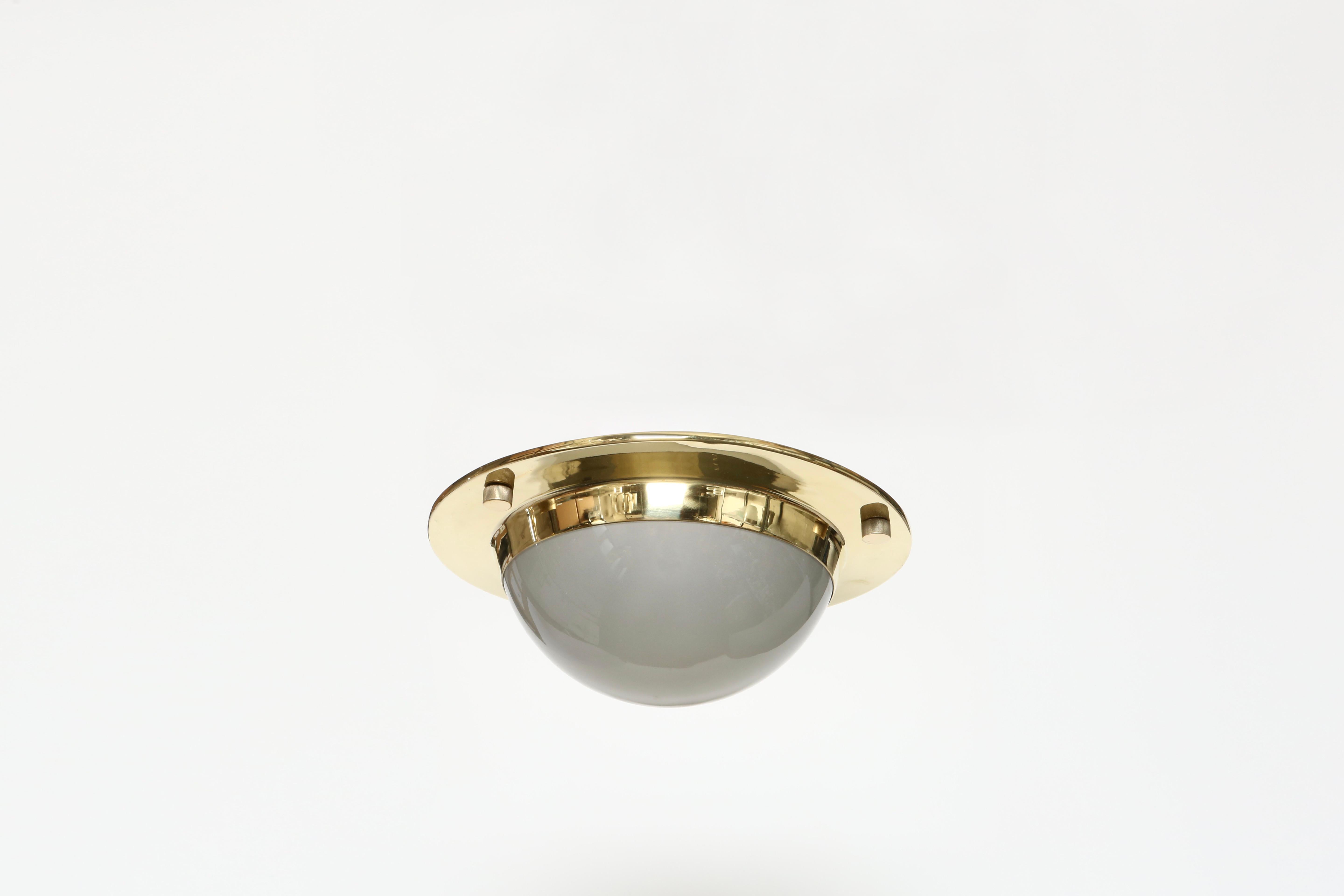 Mid-Century moderno Luigi Caccia Dominioni per Azucena plafoniera Tommy modello LSp6, Grande in vendita