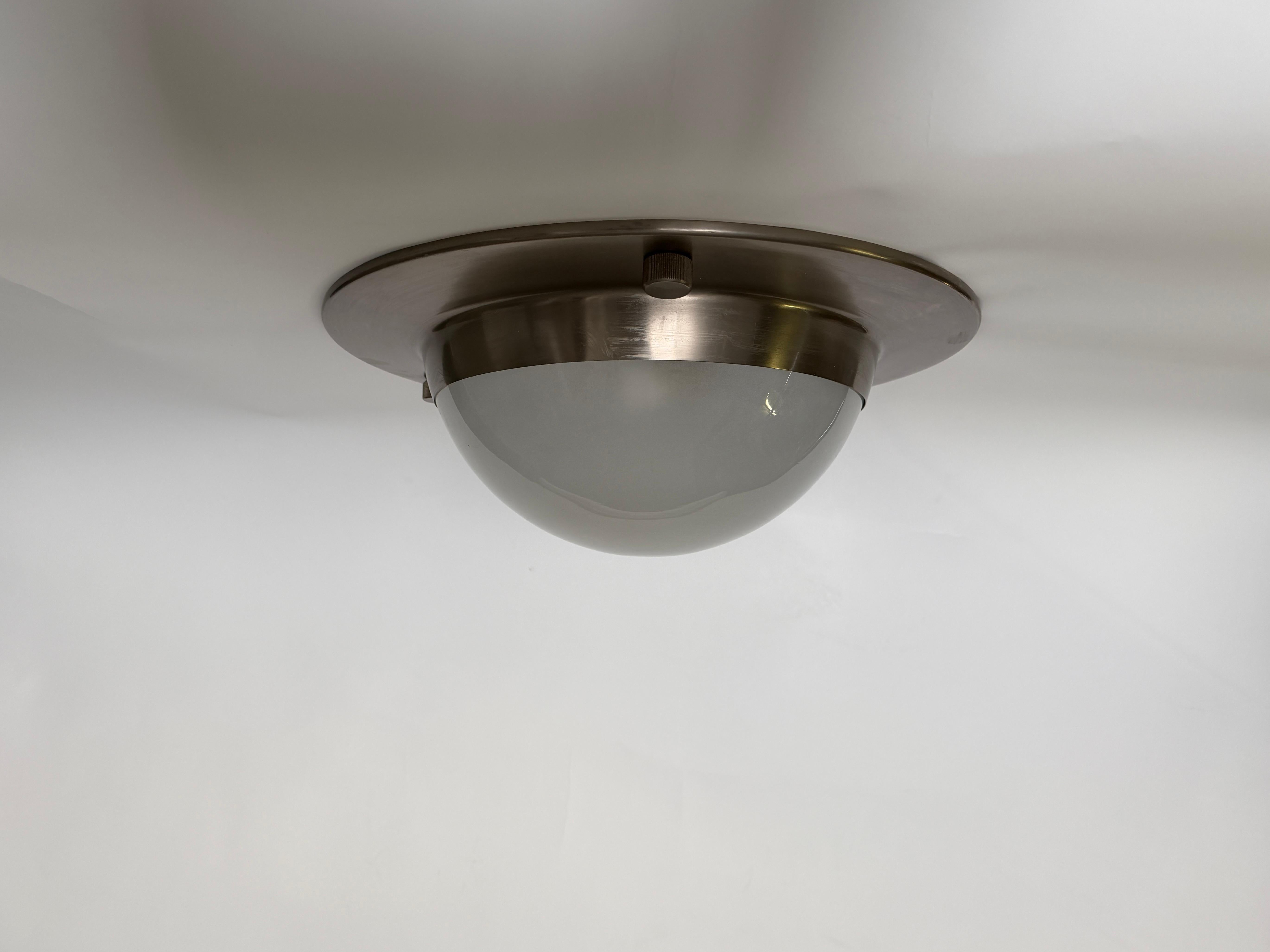 Mid-Century Modern Luigi Caccia Dominioni for Azucena ceiling light Tommy model LSp6, Large For Sale