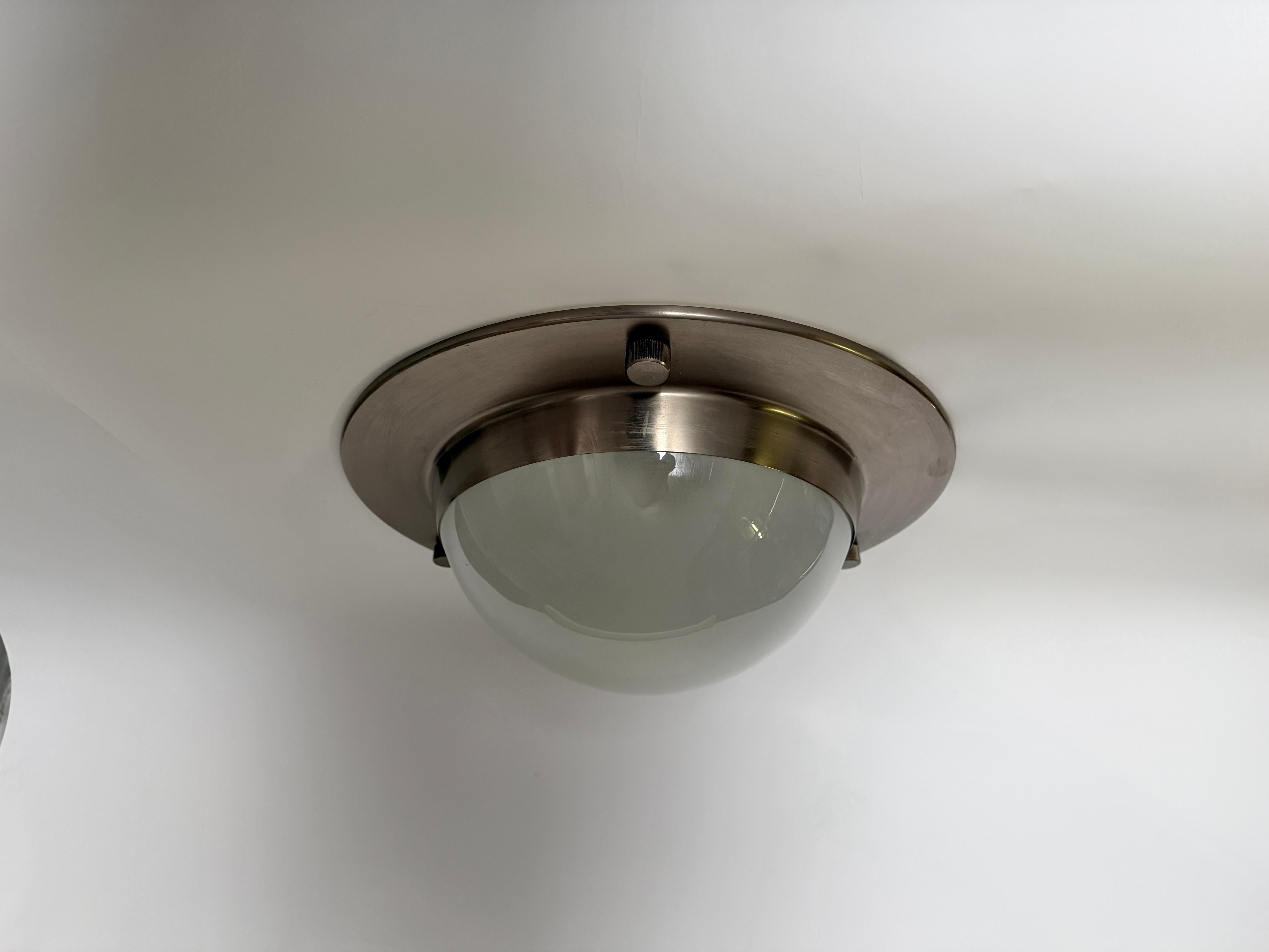 Italian Luigi Caccia Dominioni for Azucena ceiling light Tommy model LSp6, Large For Sale