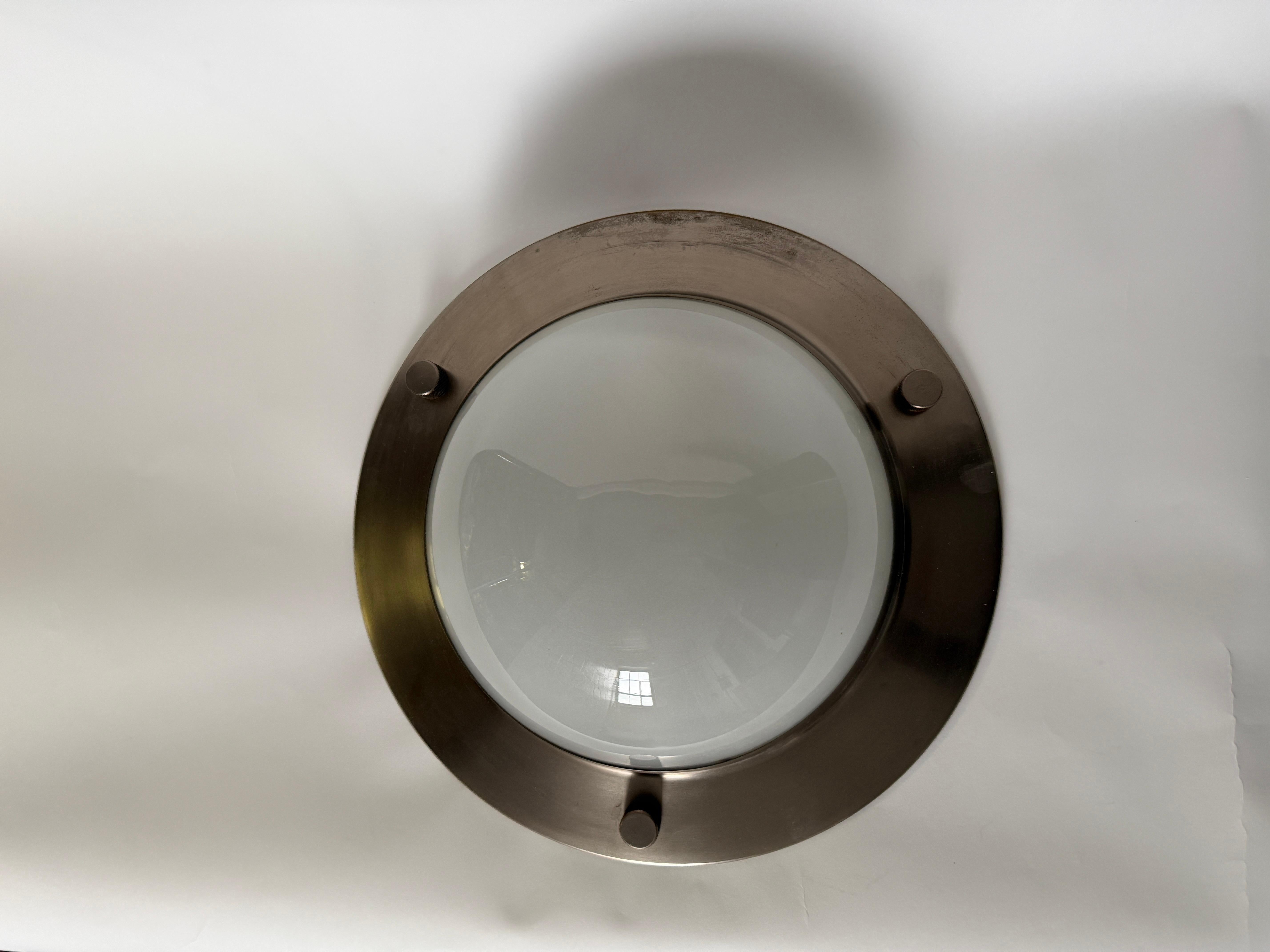 Luigi Caccia Dominioni for Azucena ceiling light Tommy model LSp6, Large In Good Condition For Sale In Brooklyn, NY