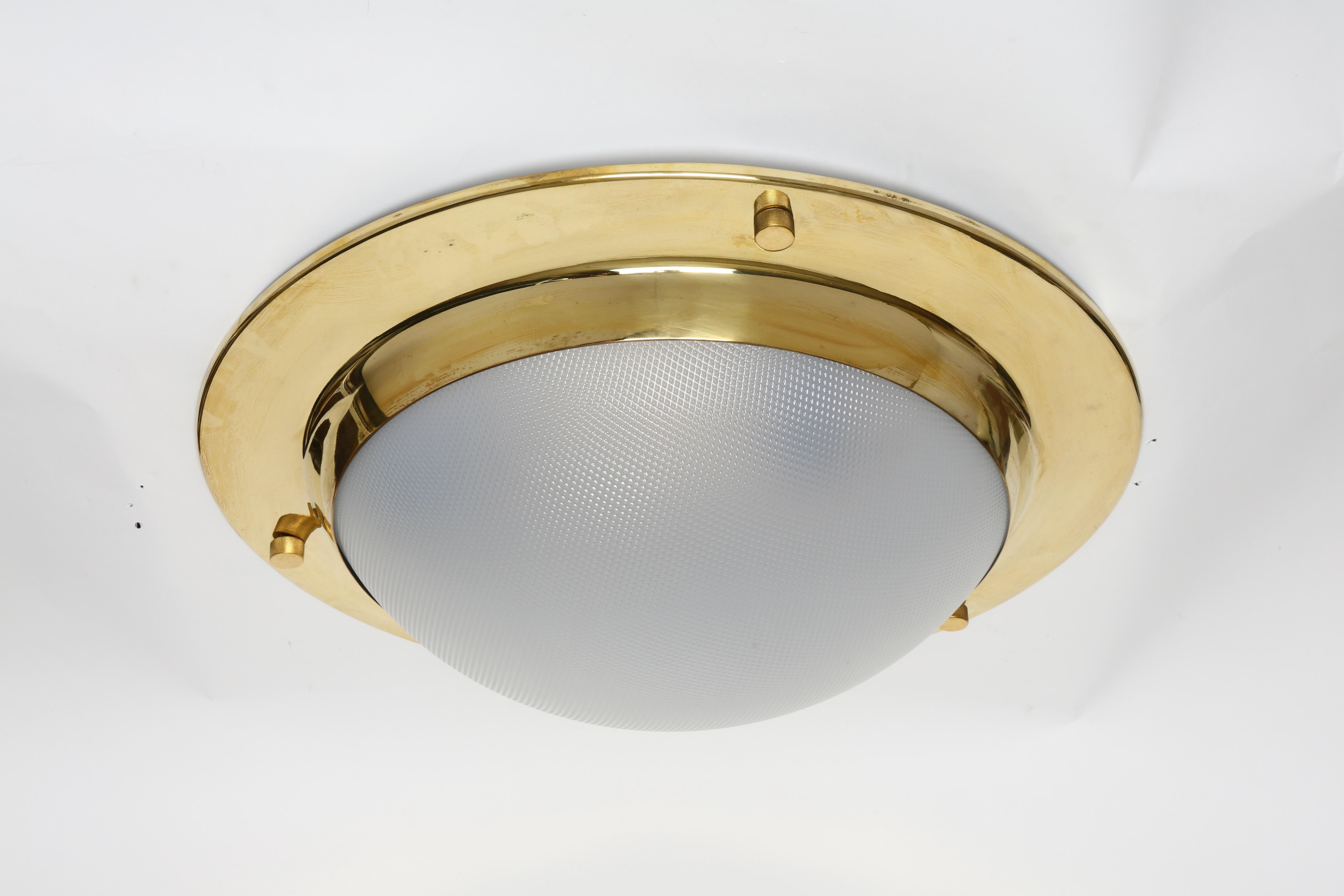Mid-Century Modern Luigi Caccia Dominioni for Azucena Ceiling Light Tommy Model LSP6, XLarge