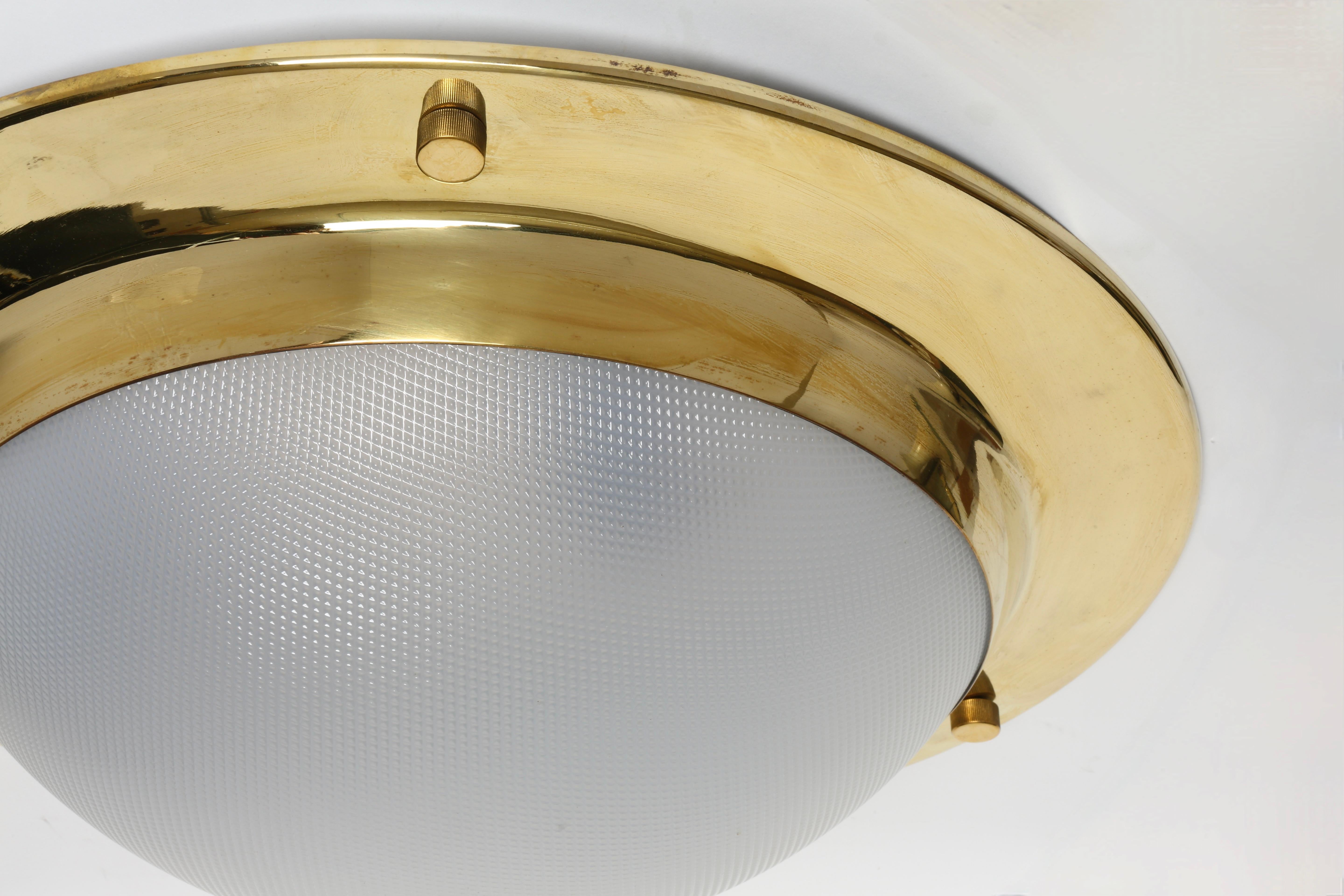 Luigi Caccia Dominioni for Azucena Ceiling Light Tommy Model LSP6, XLarge In Good Condition In Brooklyn, NY