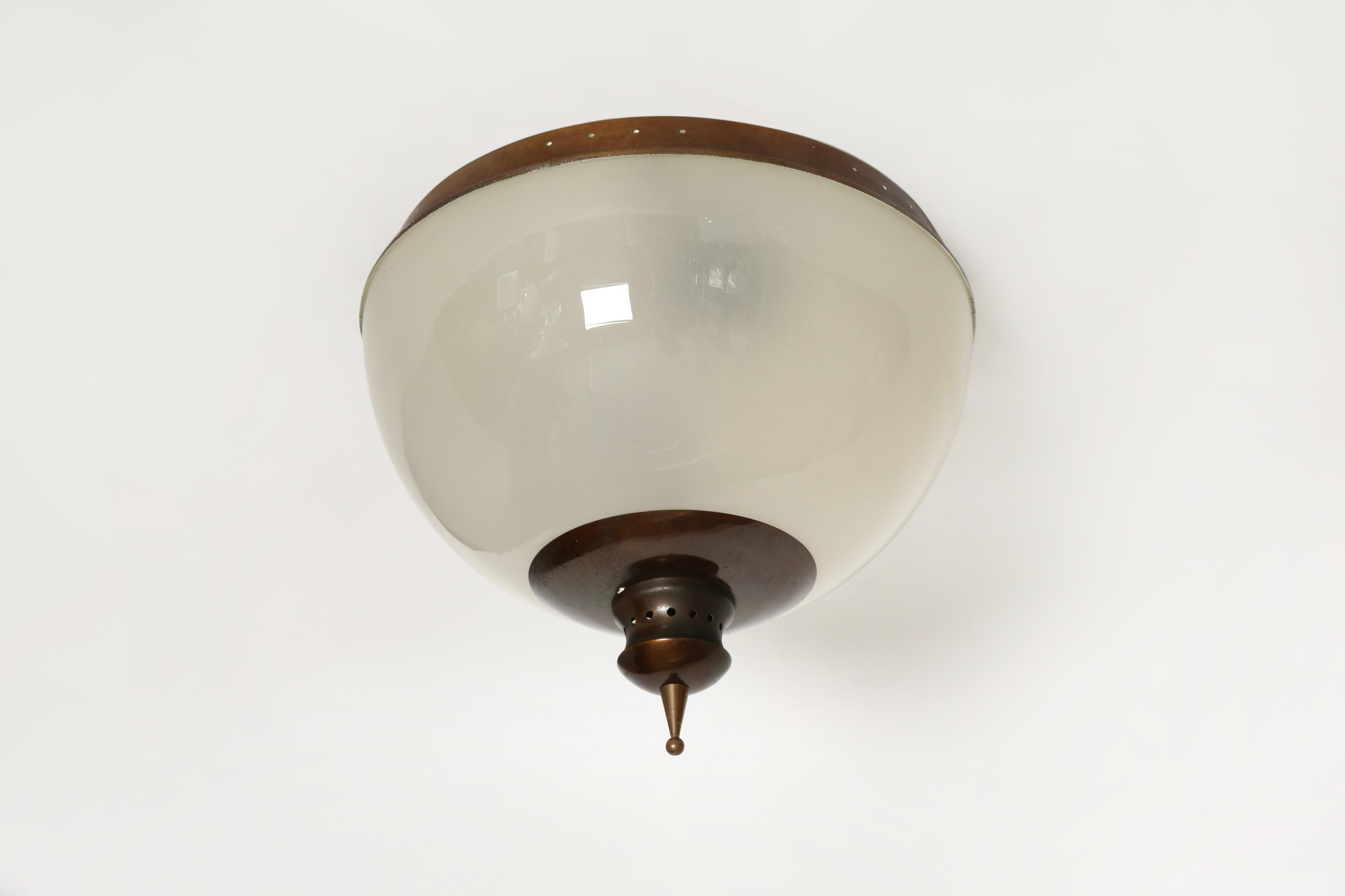 Italian Luigi Caccia Dominioni for Azucena Ceiling or Wall Light For Sale
