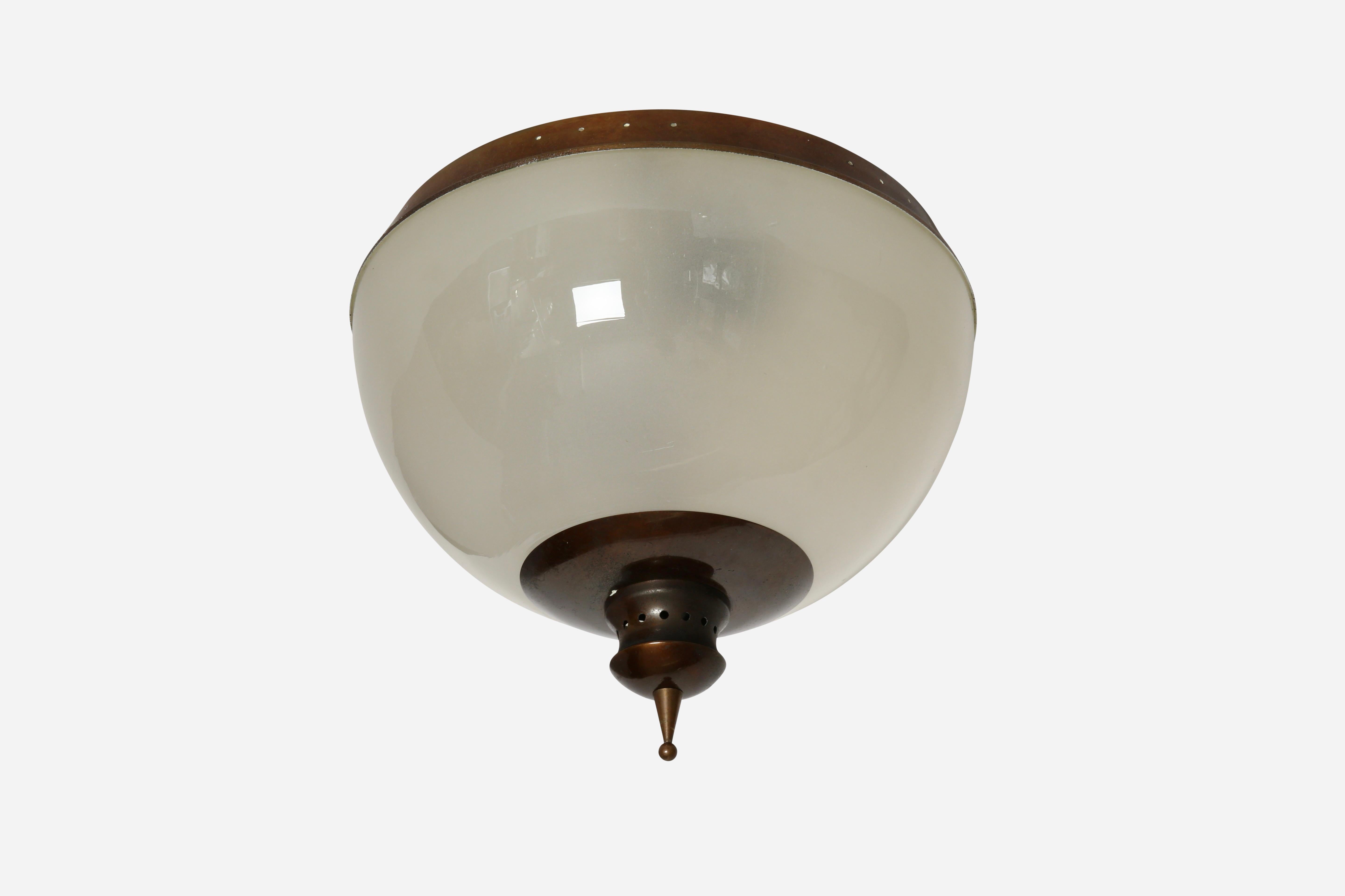 Luigi Caccia Dominioni for Azucena Ceiling or Wall Light In Good Condition For Sale In Brooklyn, NY