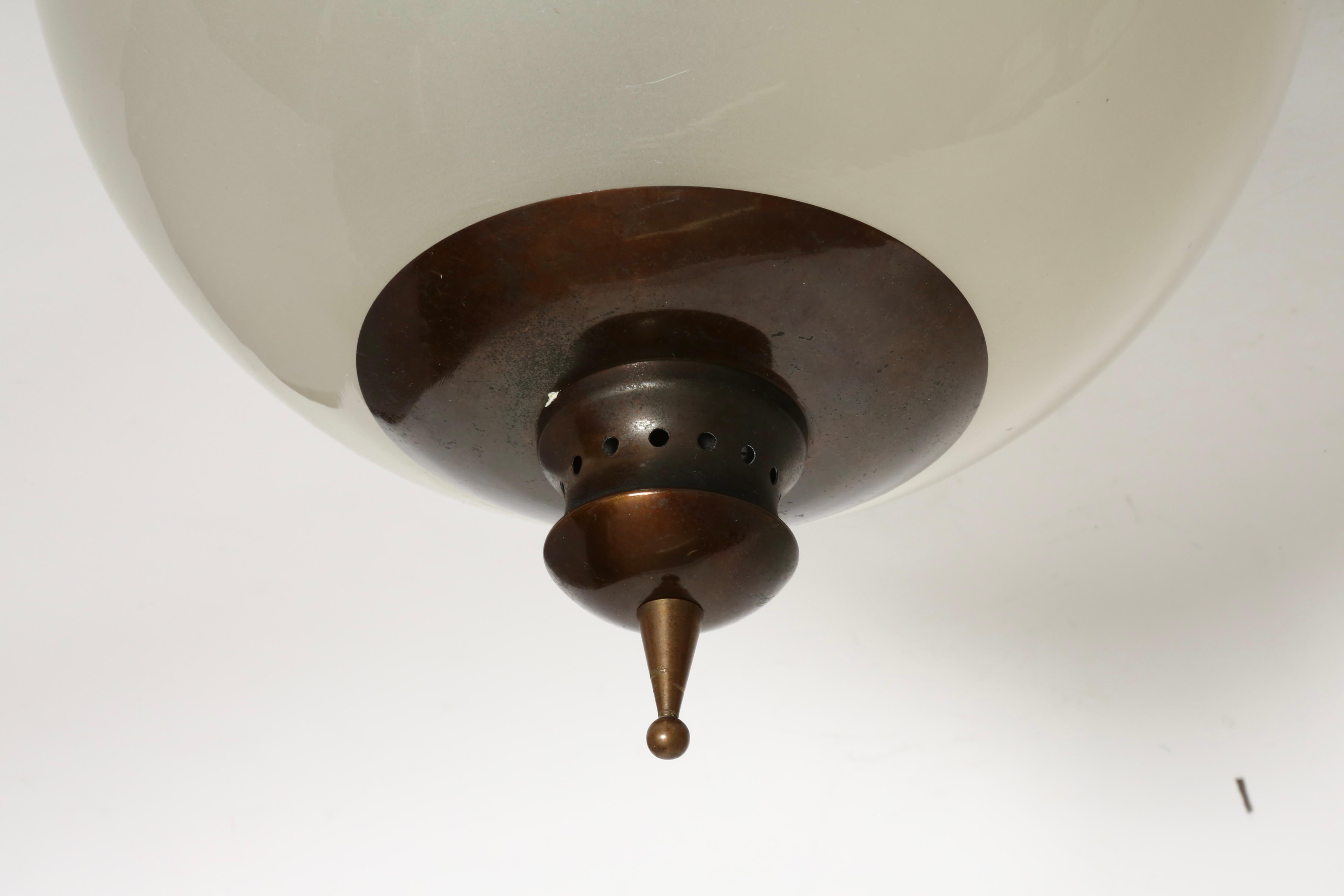 Brass Luigi Caccia Dominioni for Azucena Ceiling or Wall Light For Sale