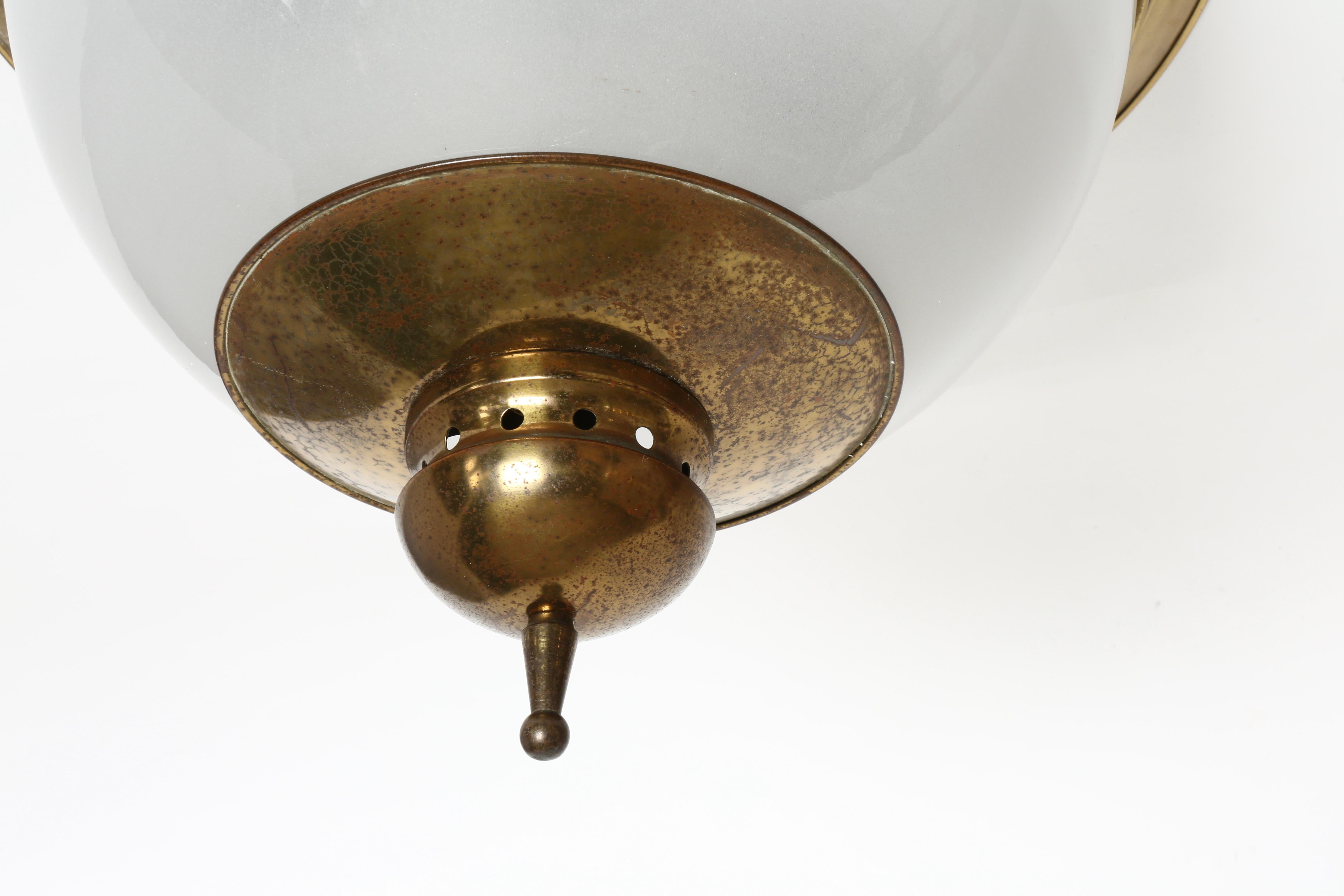 Luigi Caccia Dominioni for Azucena Ceiling or Wall Light, Italy circa 1960s en vente 11