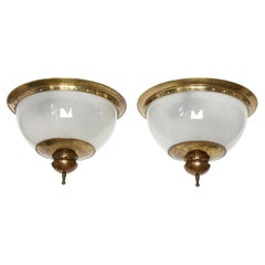 Luigi Caccia Dominioni for Azucena Ceiling or Wall Light, Italy circa 1960s
