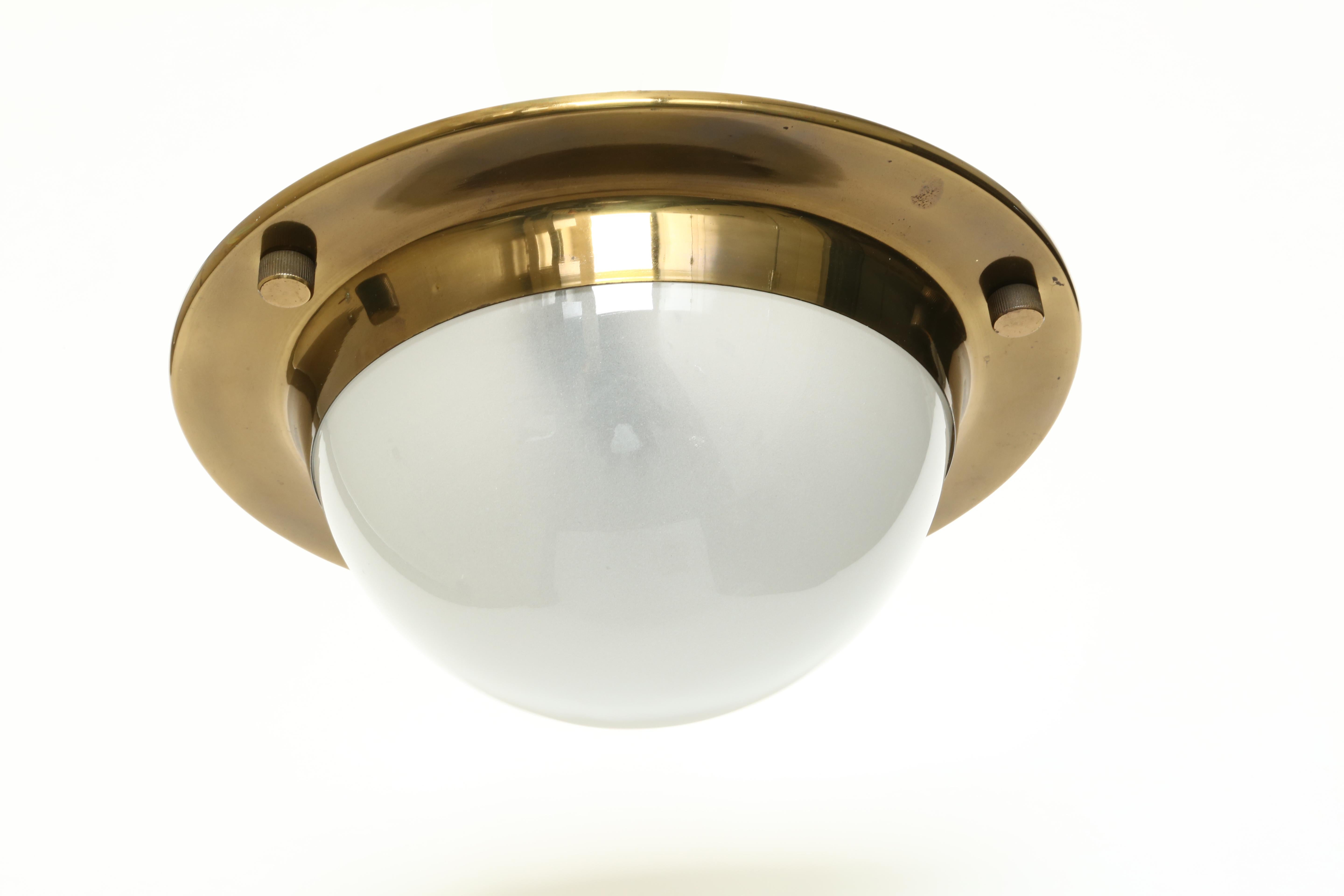 Mid-Century Modern Luigi Caccia Dominioni for Azucena Flush Mount