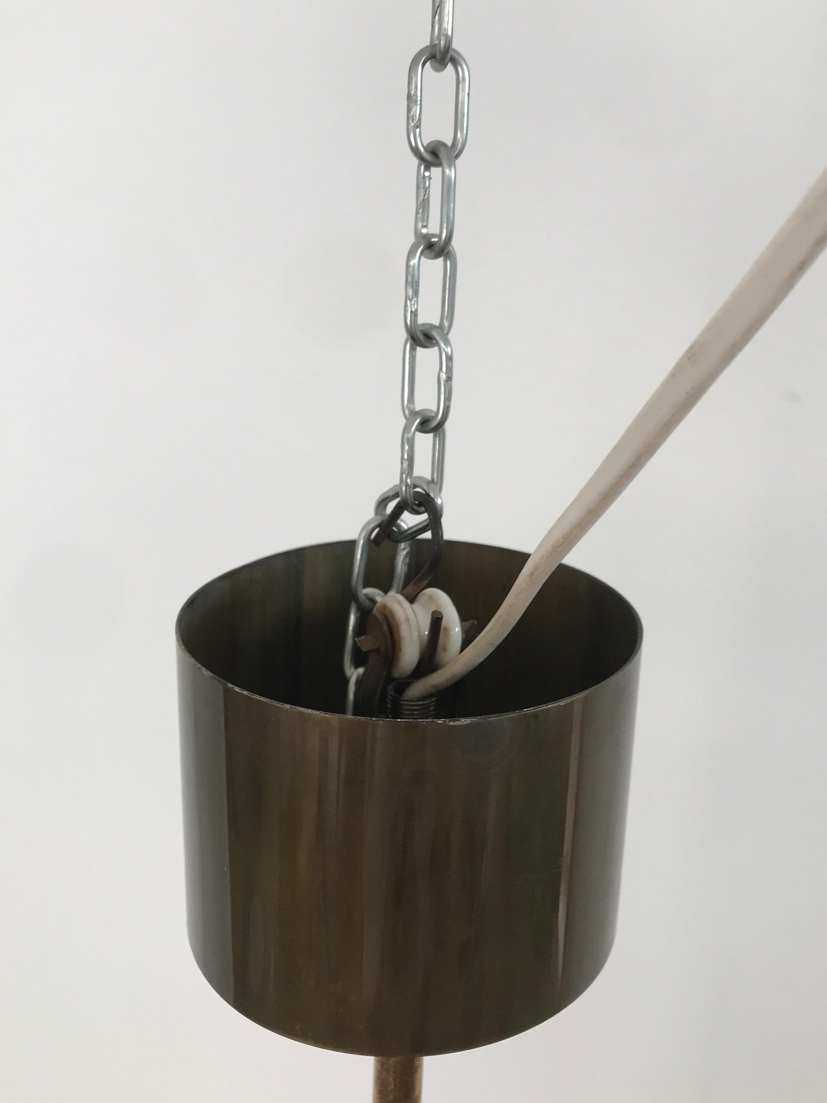 Luigi Caccia Dominioni for Azucena Italian Brass Glass 