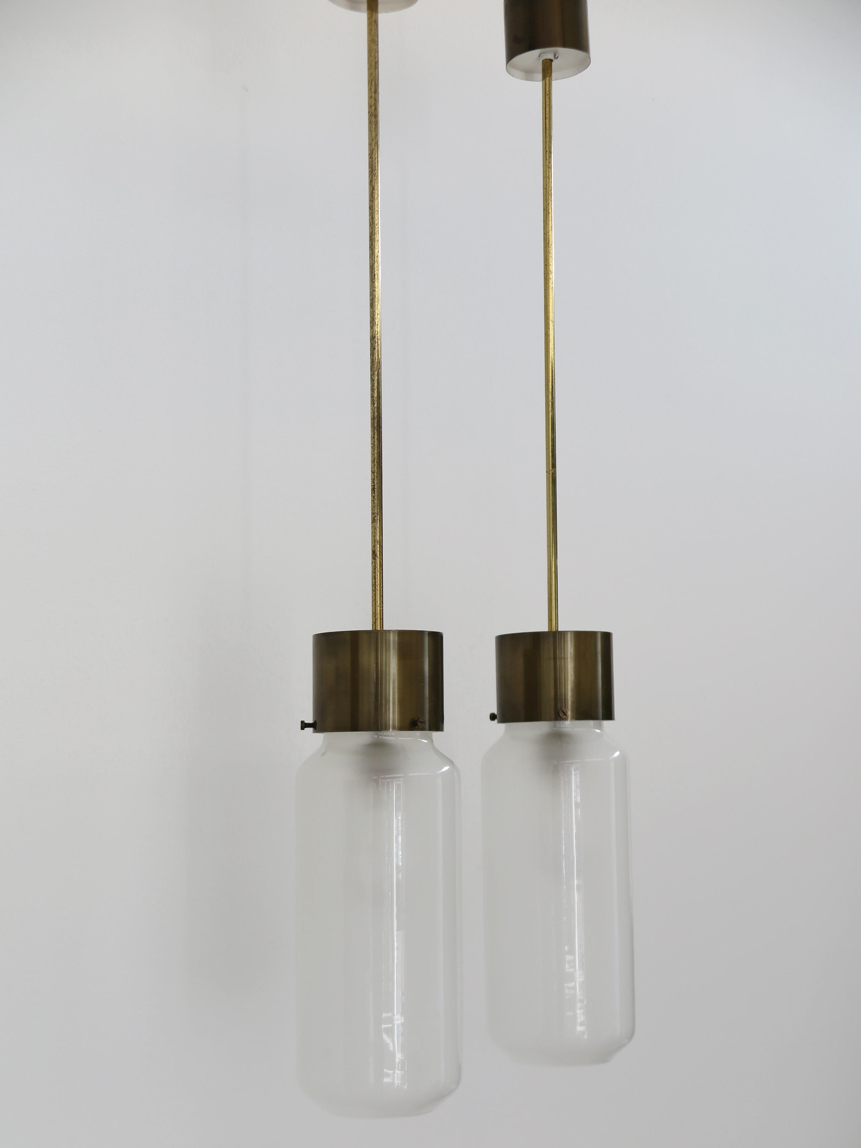 Luigi Caccia Dominioni for Azucena Italian Brass Glass 