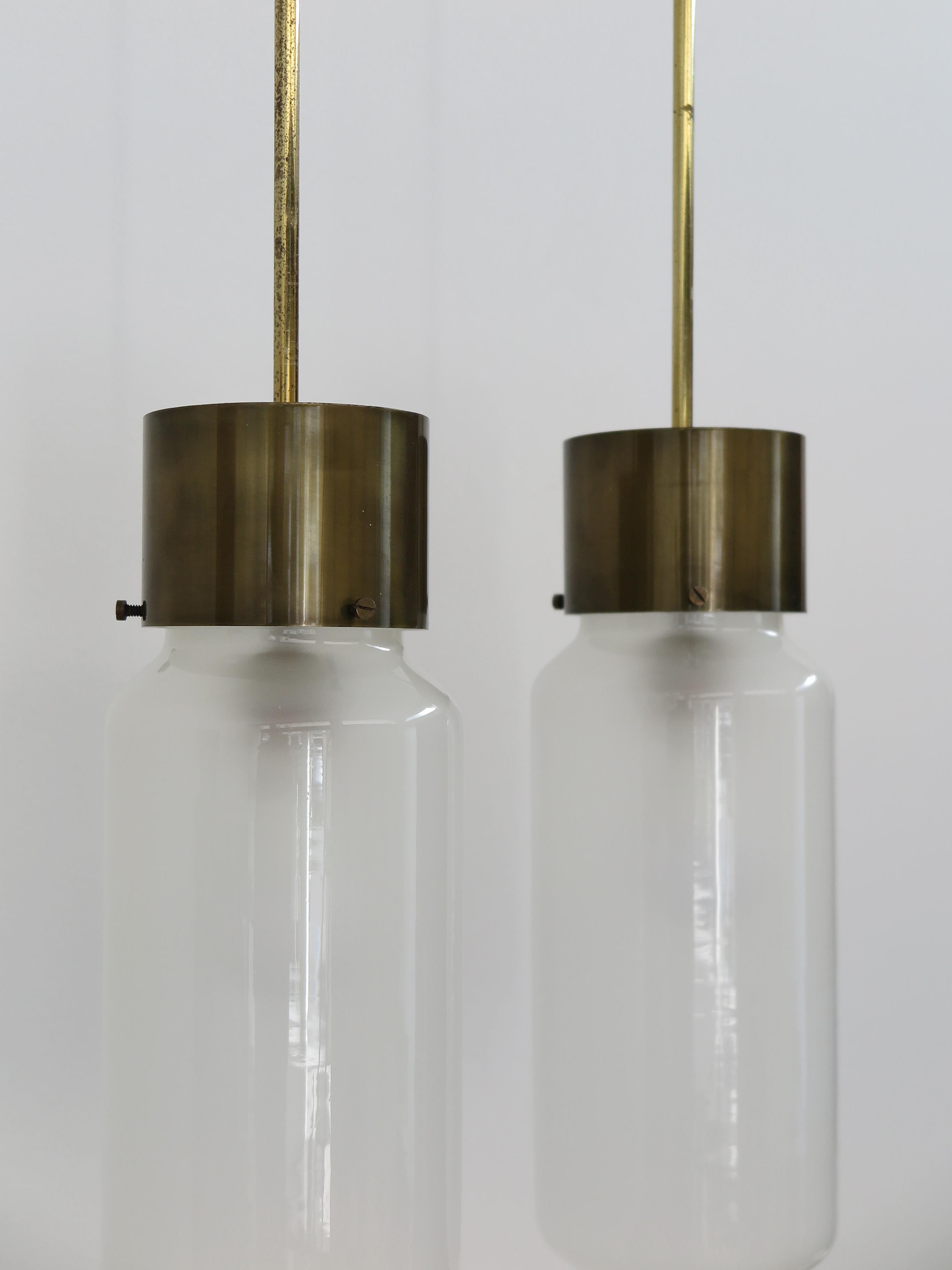 Ottone Luigi Caccia Dominioni for Azucena Italian Brass Glass 
