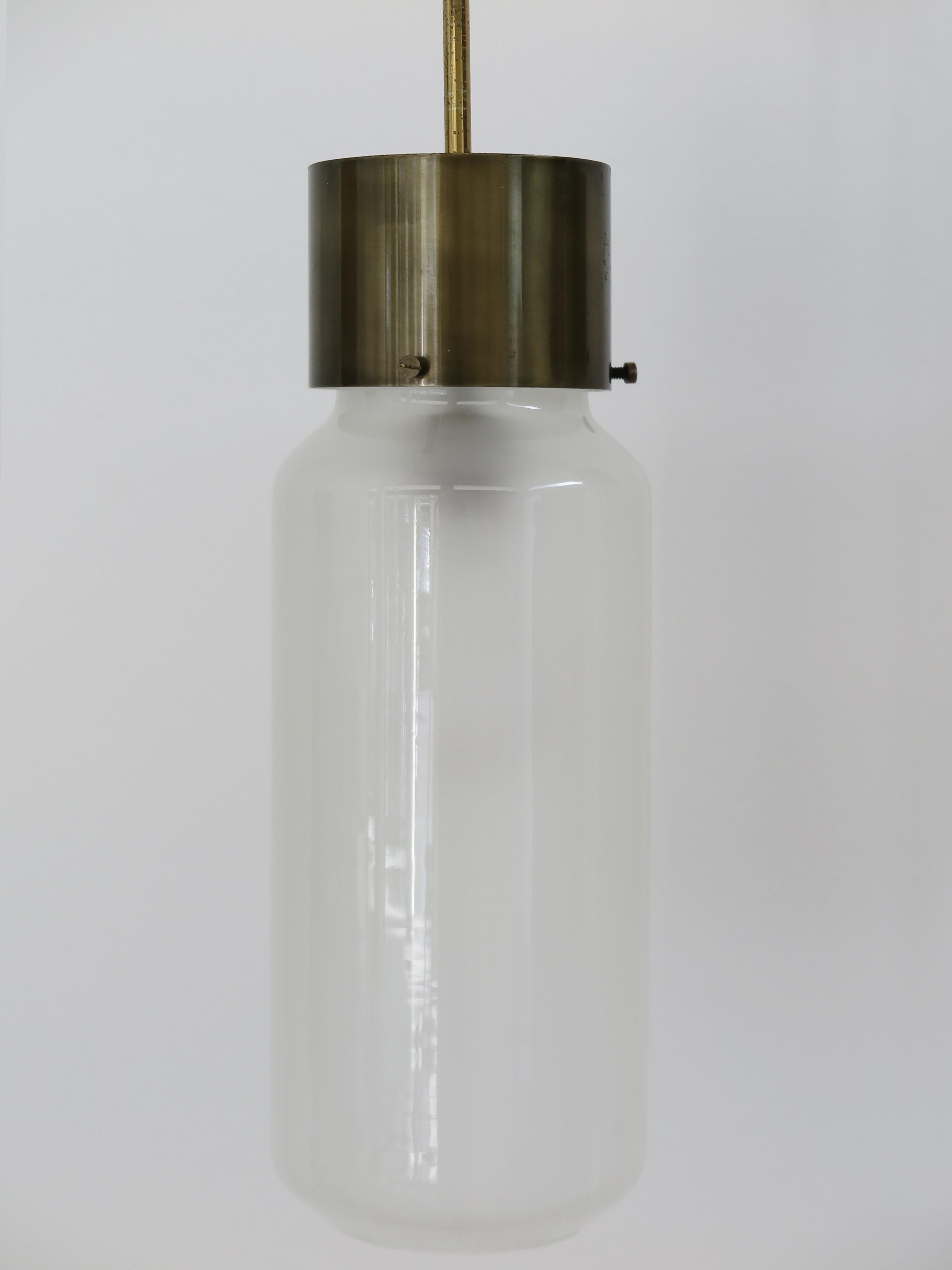 Luigi Caccia Dominioni for Azucena Italian Brass Glass 