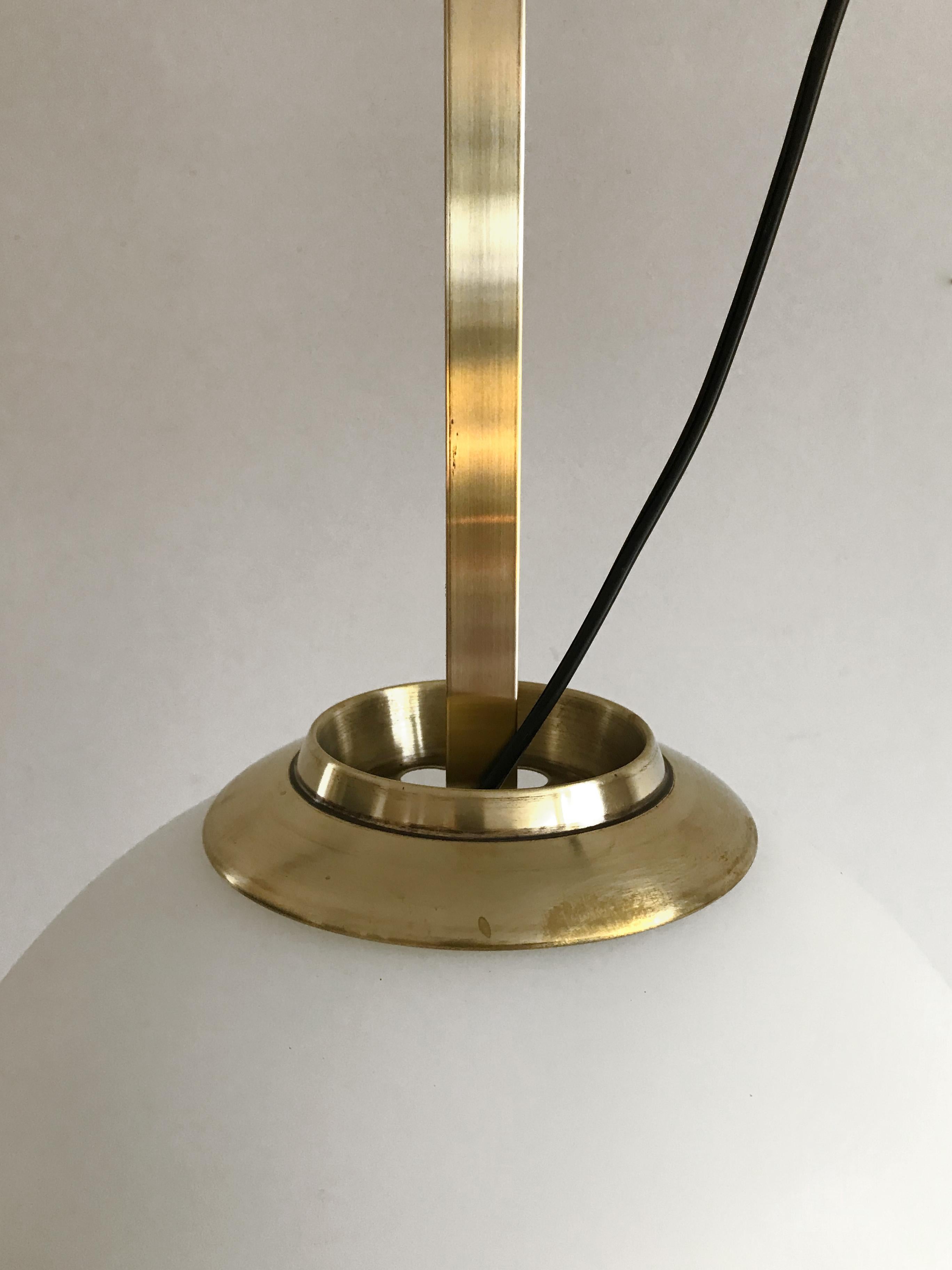 Luigi Caccia Dominioni for Azucena Italian Floor Lamp Model Pallone, 1950s In Good Condition In Reggio Emilia, IT