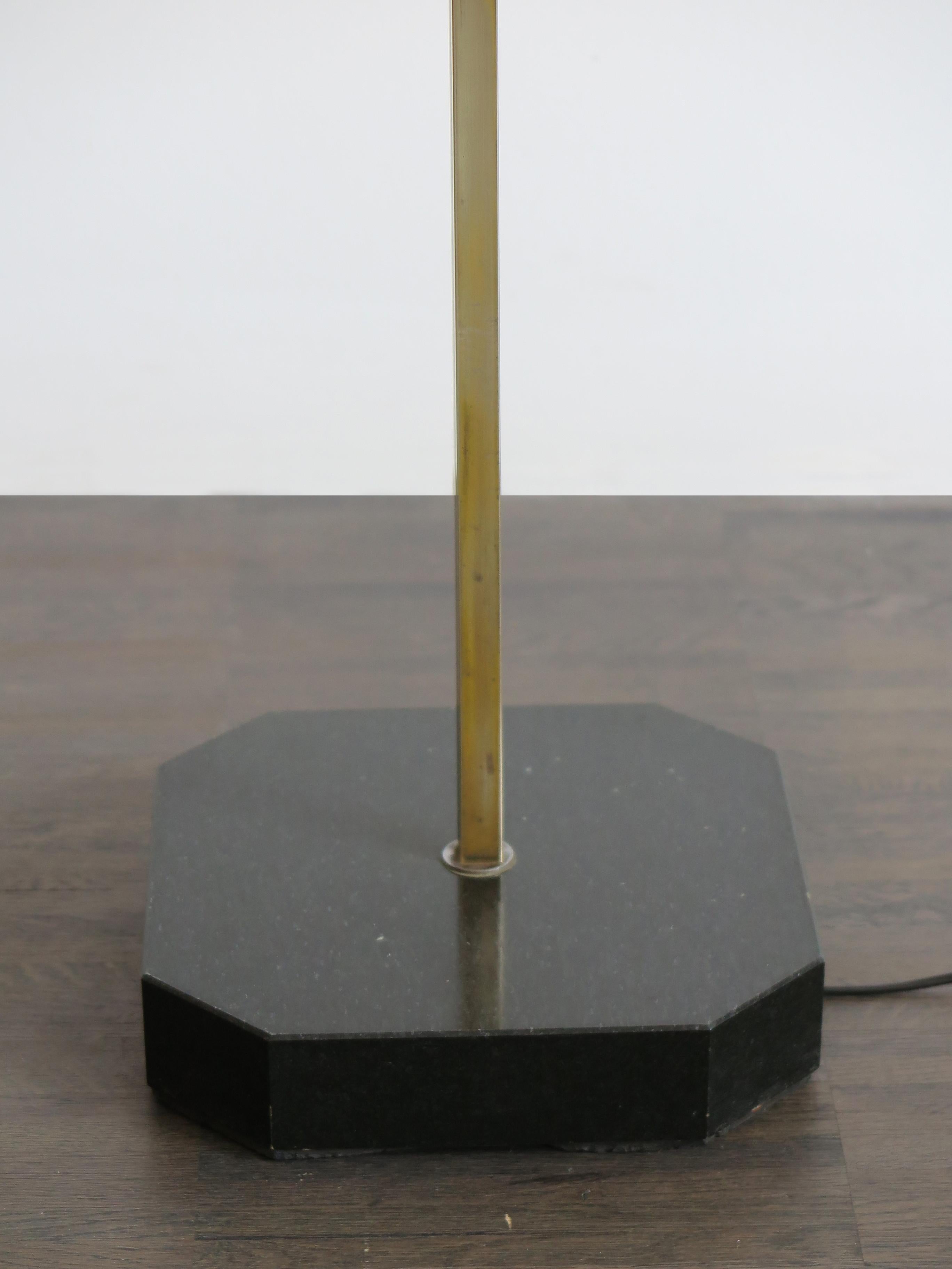 Brass Luigi Caccia Dominioni for Azucena Italian Floor Lamp Model Pallone, 1950s